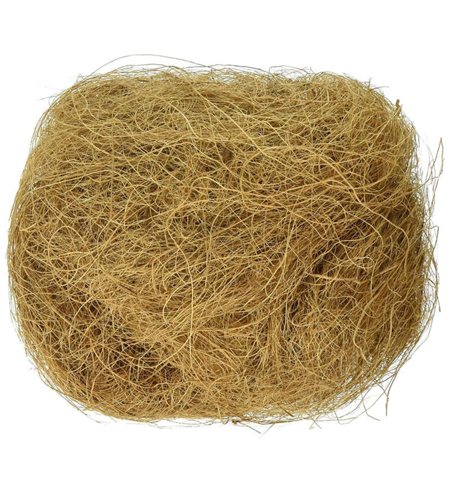 Luoji Bird Nesting Material Natural Coconut Fiber Comfortable Bedding For Small Birds And Animals Great For Nest Building And Hideouts - 100g - Buy Online on GoSupps.com