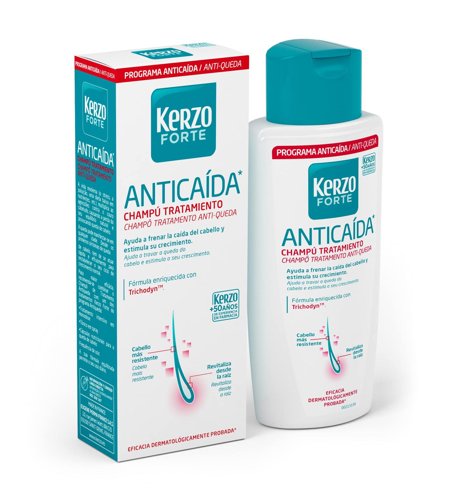 Kerzo Forte Anti-Hair Loss Treatment 400ml - Buy Online | International Shipping Available - Buy Online on GoSupps.com