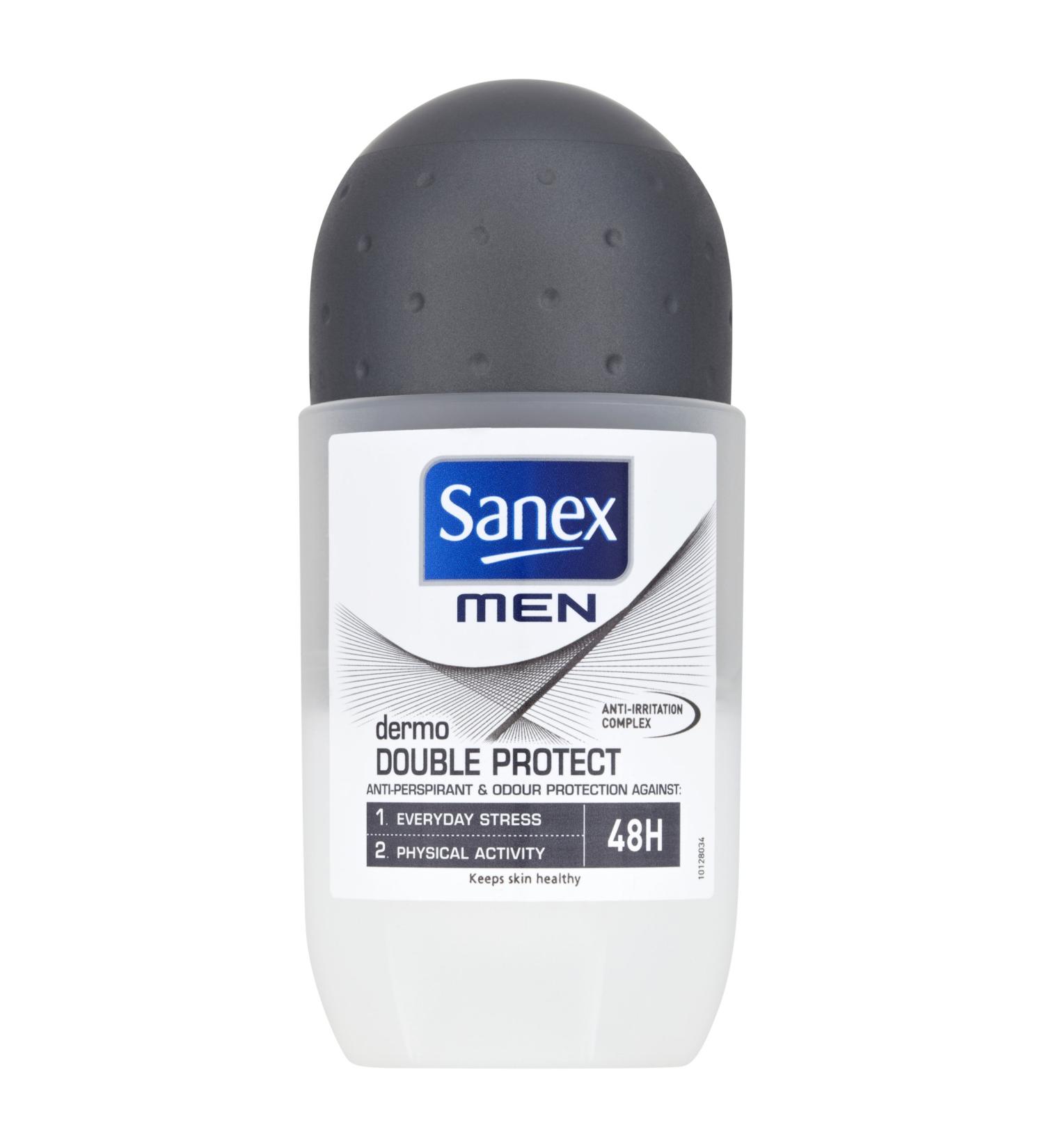 Sanex Sanex Men Double Protect Deo Roll-On Deodorant 45 ml
