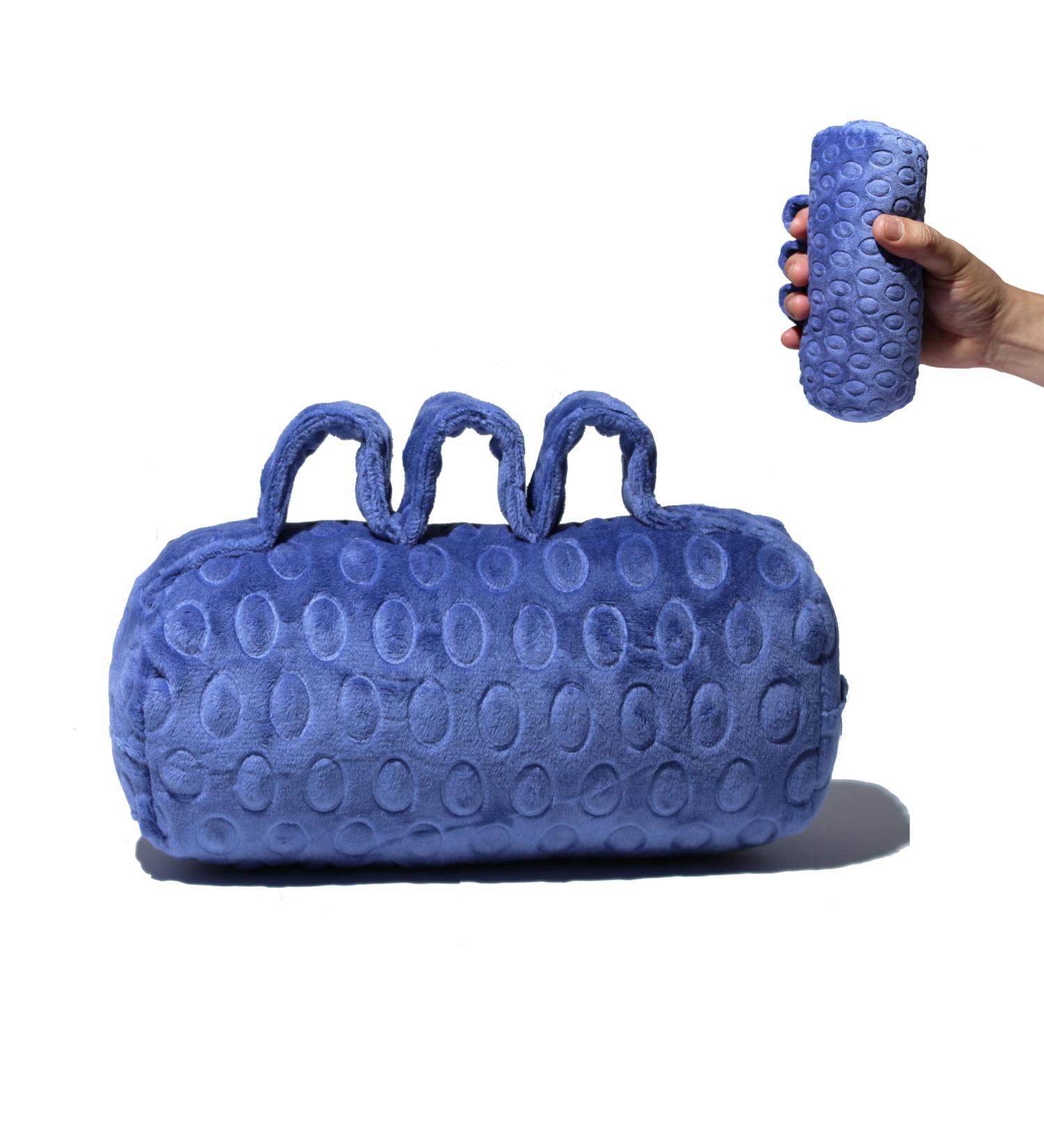 Finger Contracture Cushion | Palm Protector Grips for Stroke Rehab & Elderly Care | Anti-Ulcer Hand Splint Orthosis (Purple - Buy Online on GoSupps.com