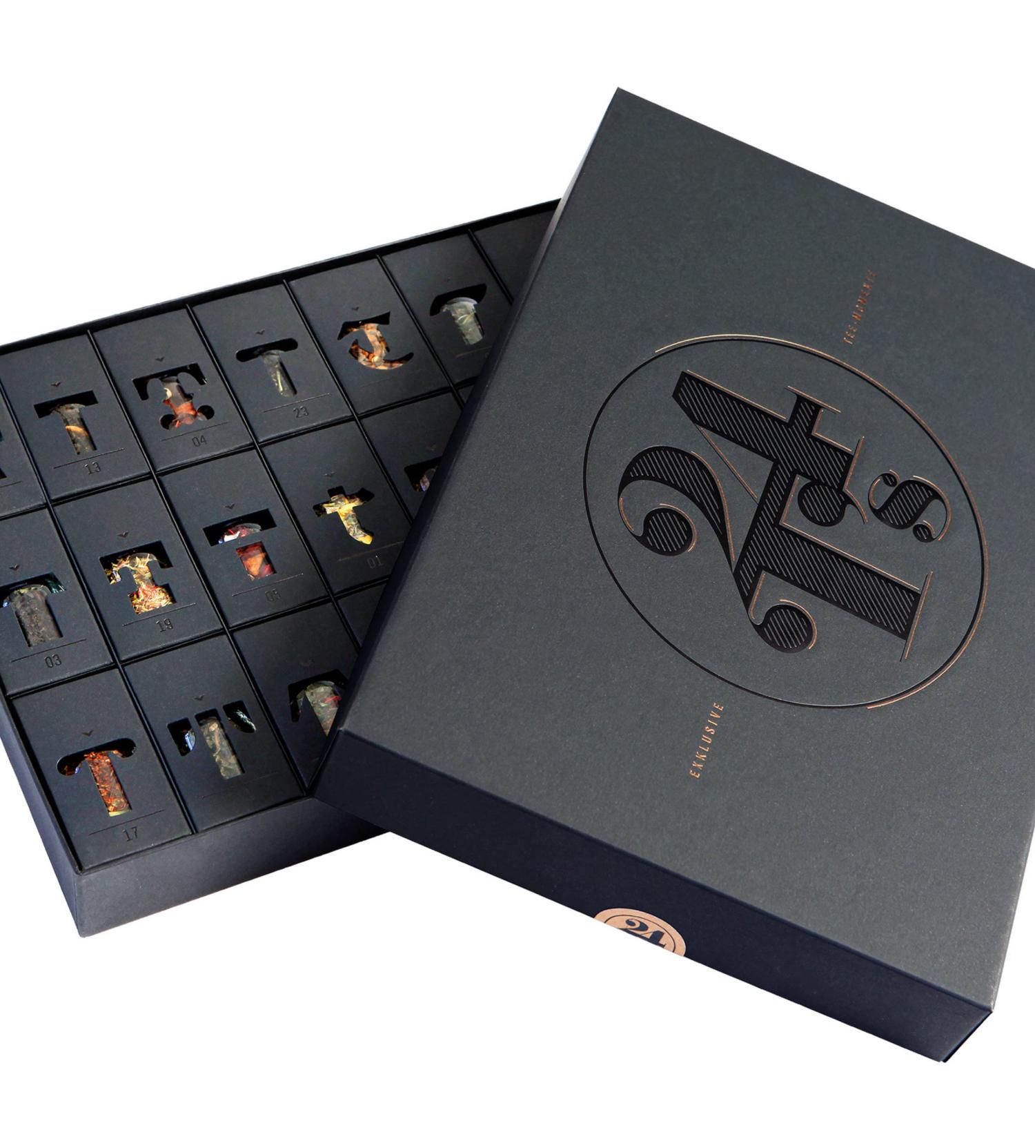 My Pleasure Tea Advent Calendar 2023 | 24 Fine Teas for 100 Cups | Perfect Christmas Gift for Tea Lovers & Connoisseurs - Buy Online on GoSupps.com