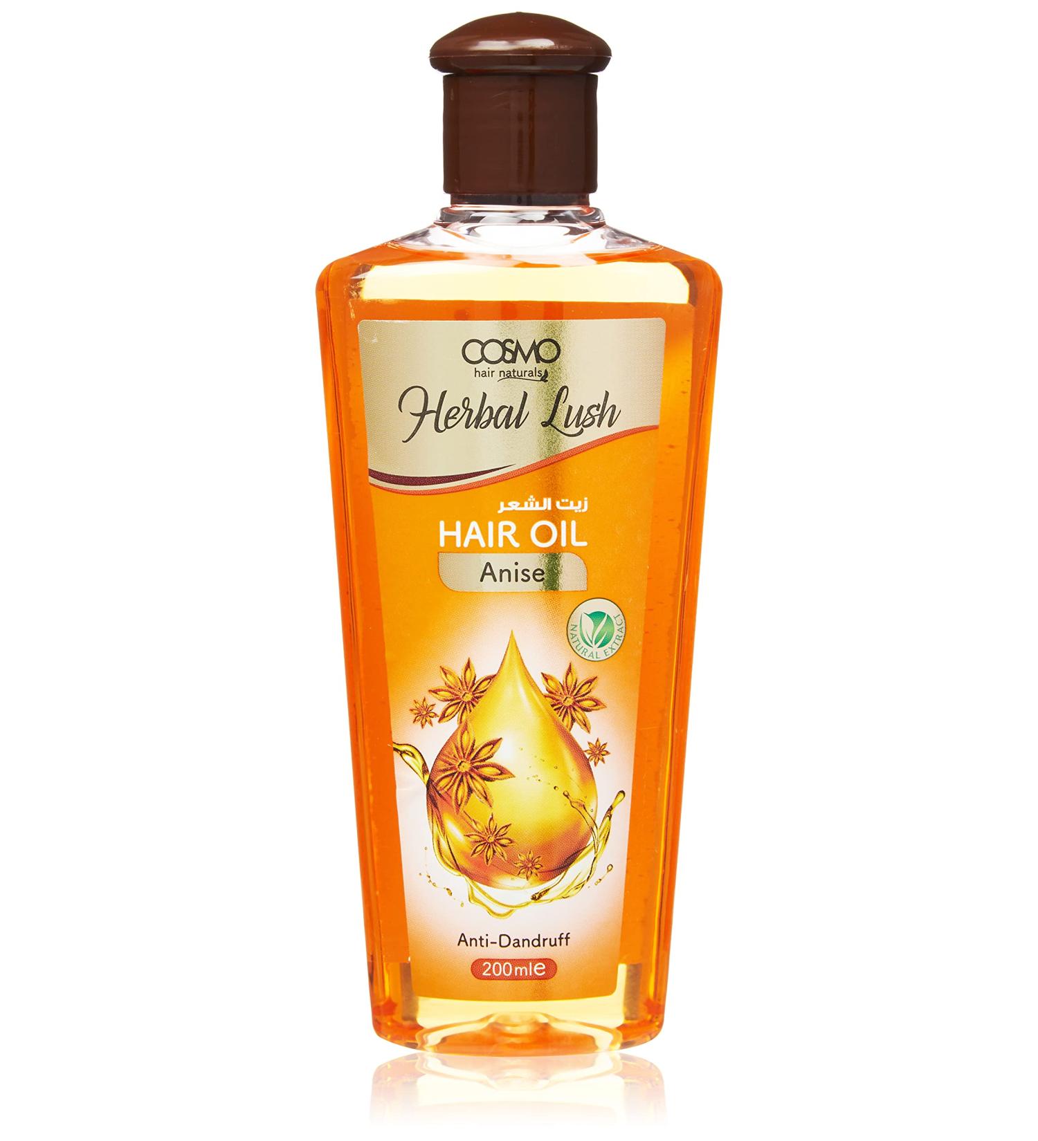 COSMO Anise Hair Oil Herbal Lush 200ml - Buy Online on GoSupps.com