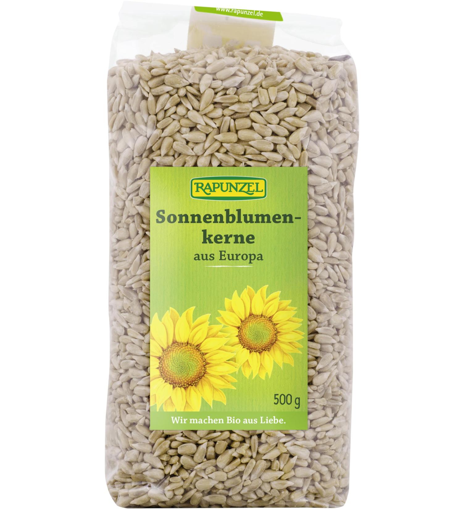 Rapunzel Organic Sunflower Seeds (6 x 500 gr) 500 g (pack of 6)