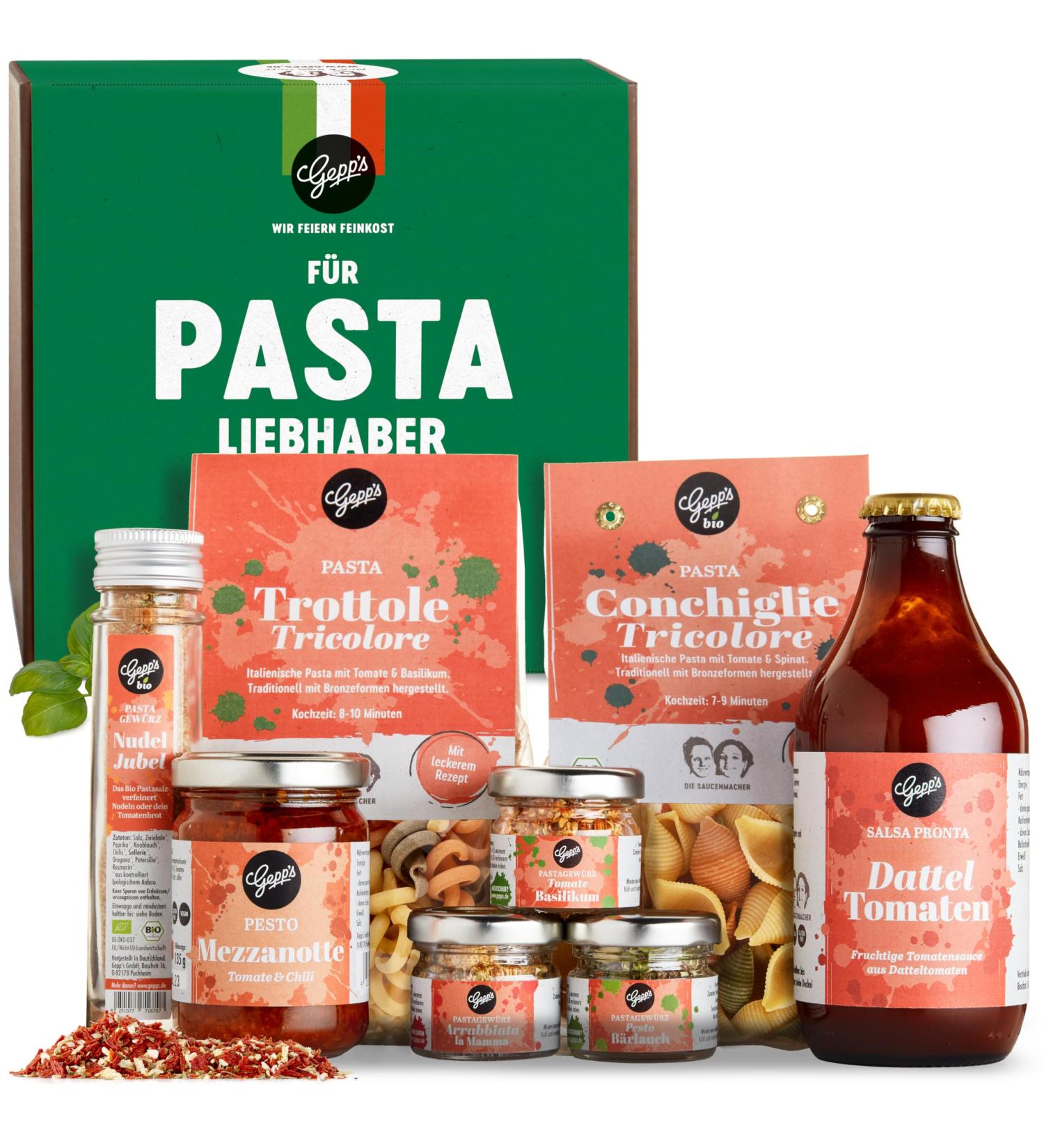 Gepps Deli Gift Basket for Pasta Lovers | Italian Specialties Gift Set with Pasta Pesto and Sauces - Buy Online on GoSupps.com