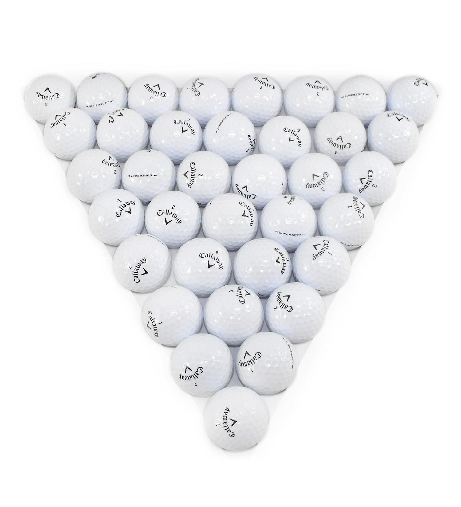 Callaway Supersoft White 36 Pack Golf Balls Mint Condition ()