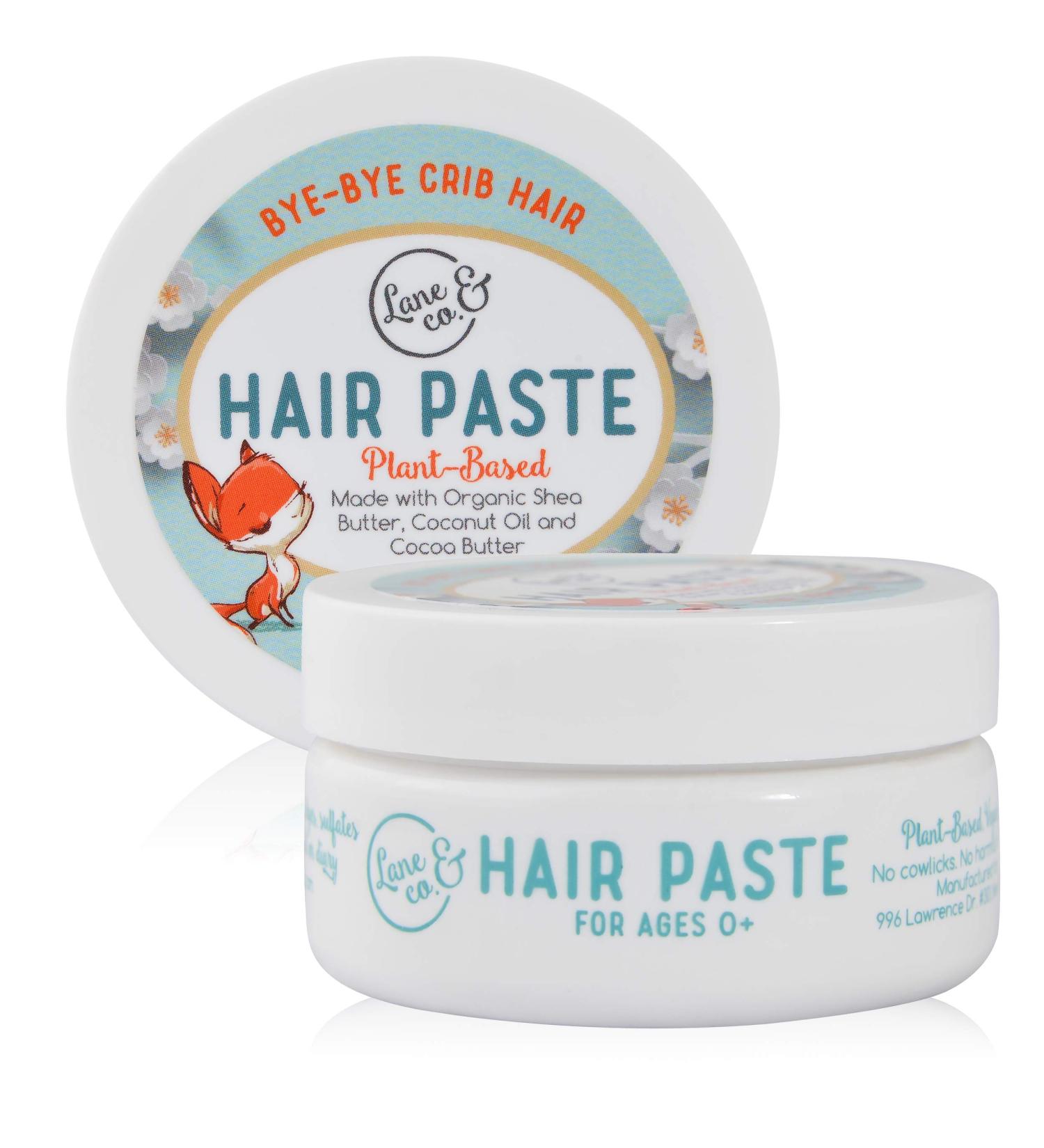 LANE & CO. Hair Paste - Natural & Organic Styling Gel for Babies, Toddlers & Kids - Safe, Non-Sticky Formula to Tame Bed Head & Flyaways - 2oz - Buy Online on GoSupps.com
