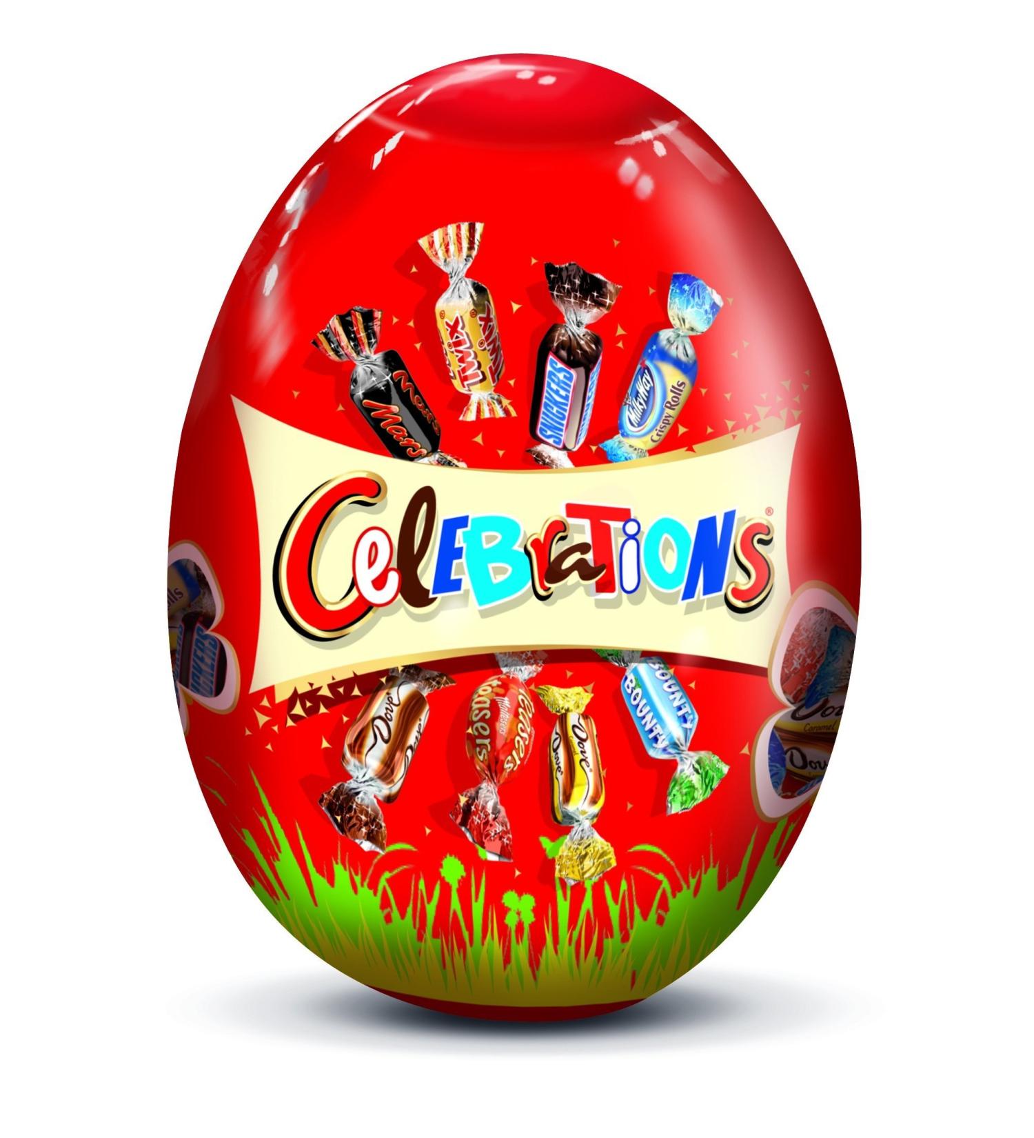CELEBRATIONS - Assorted Chocolates - Easter Egg 242g (Pack of 4) - Buy Online on GoSupps.com