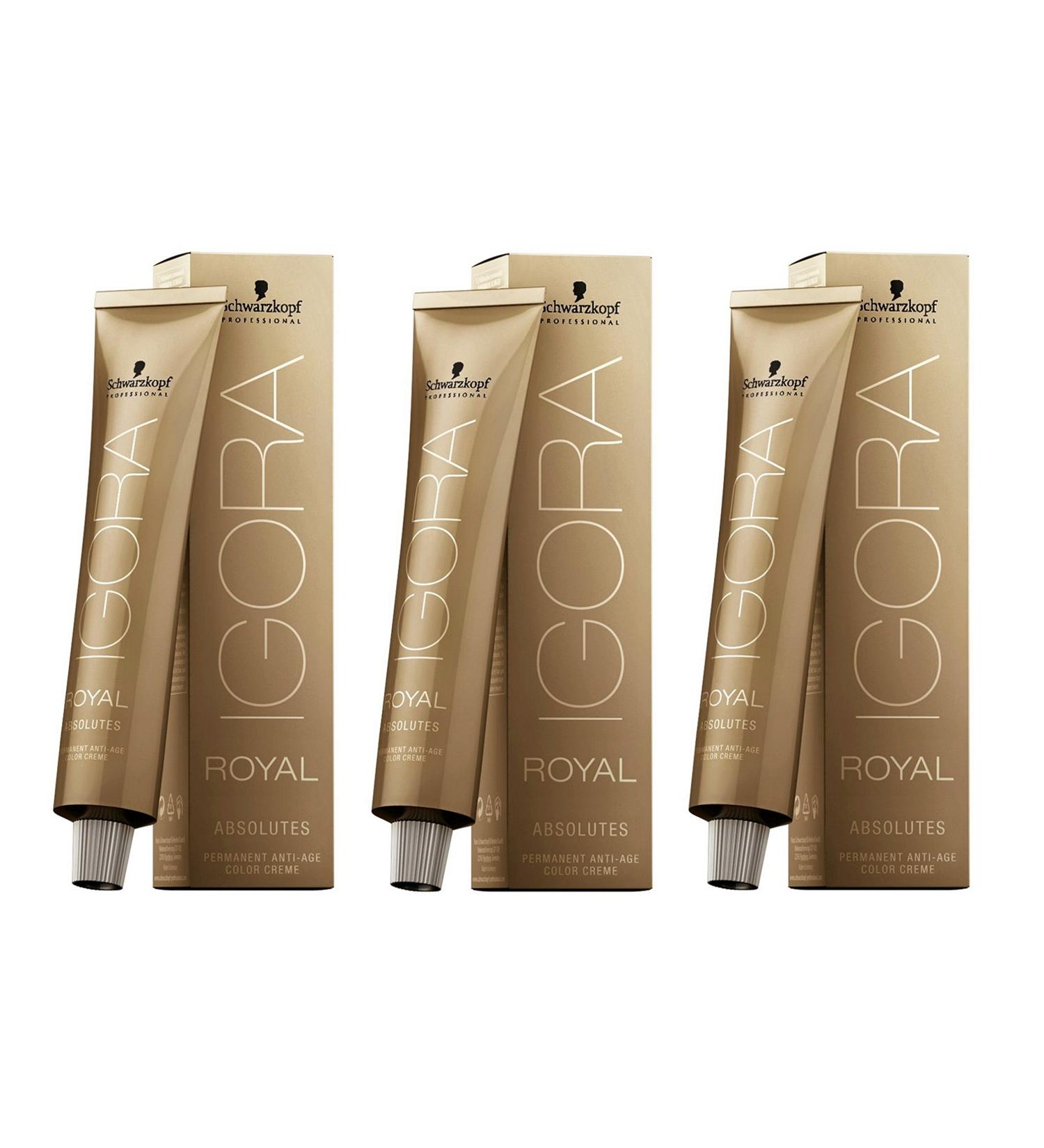 Schwarzkopf Igora Royal Absolutes NEW 9-40 3-pack (3x60ml)