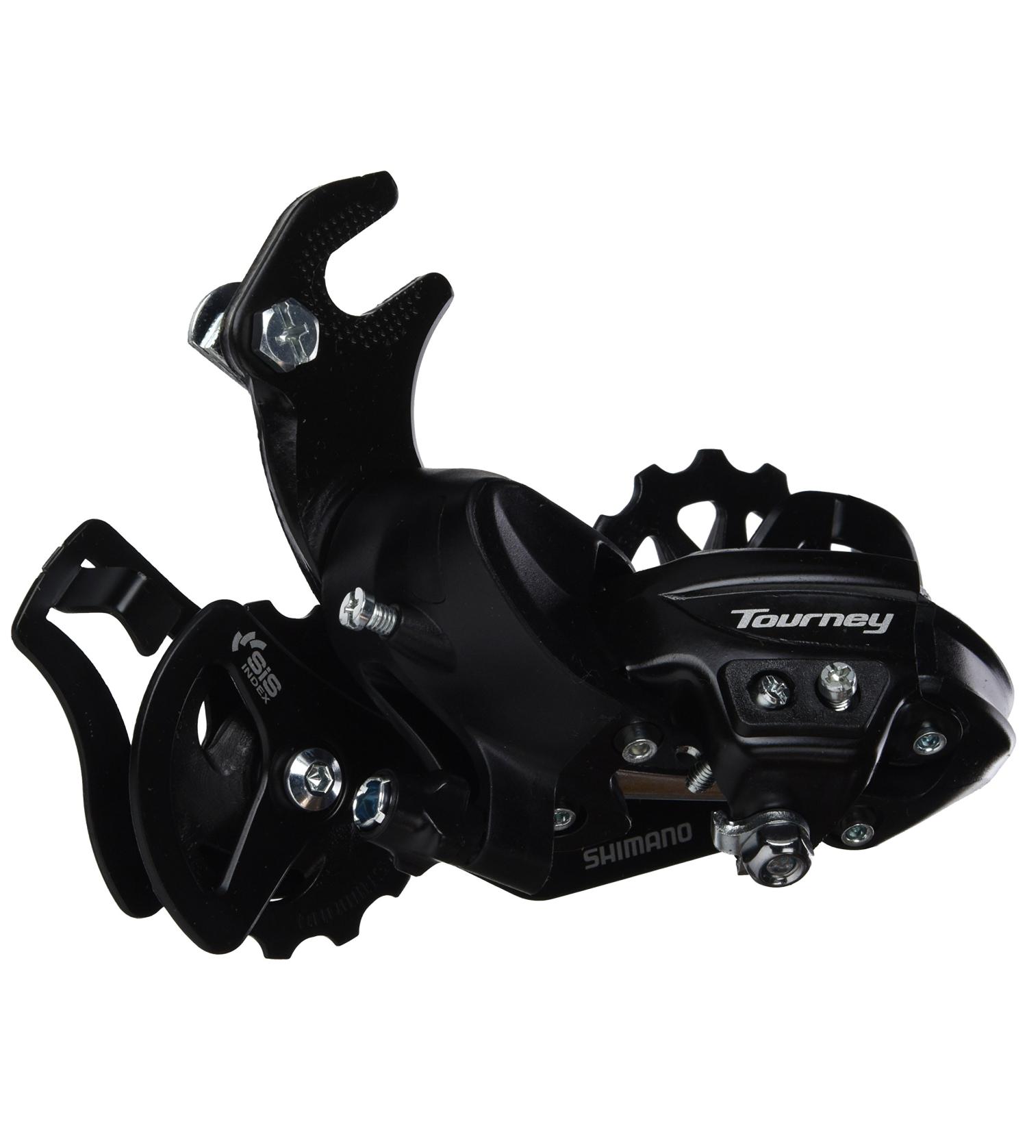 Shimano Tourney TY300 6/7-Speed Rear Derailleur with Dropout Claw Hanger