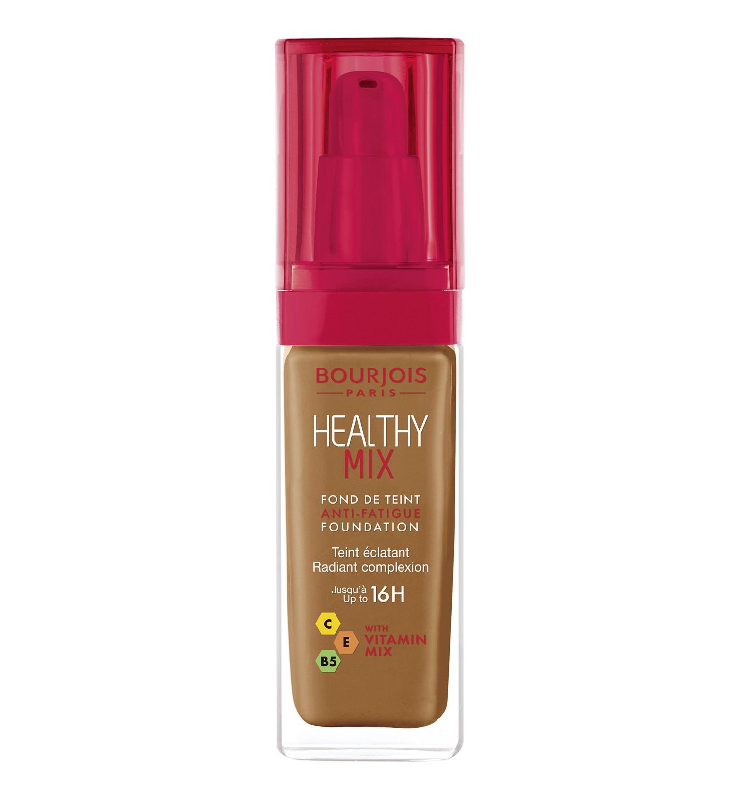Bourjois Healthy Mix Anti-Fatigue Liquid Foundation 62 Cappuccino - 30ml - Buy Online on GoSupps.com