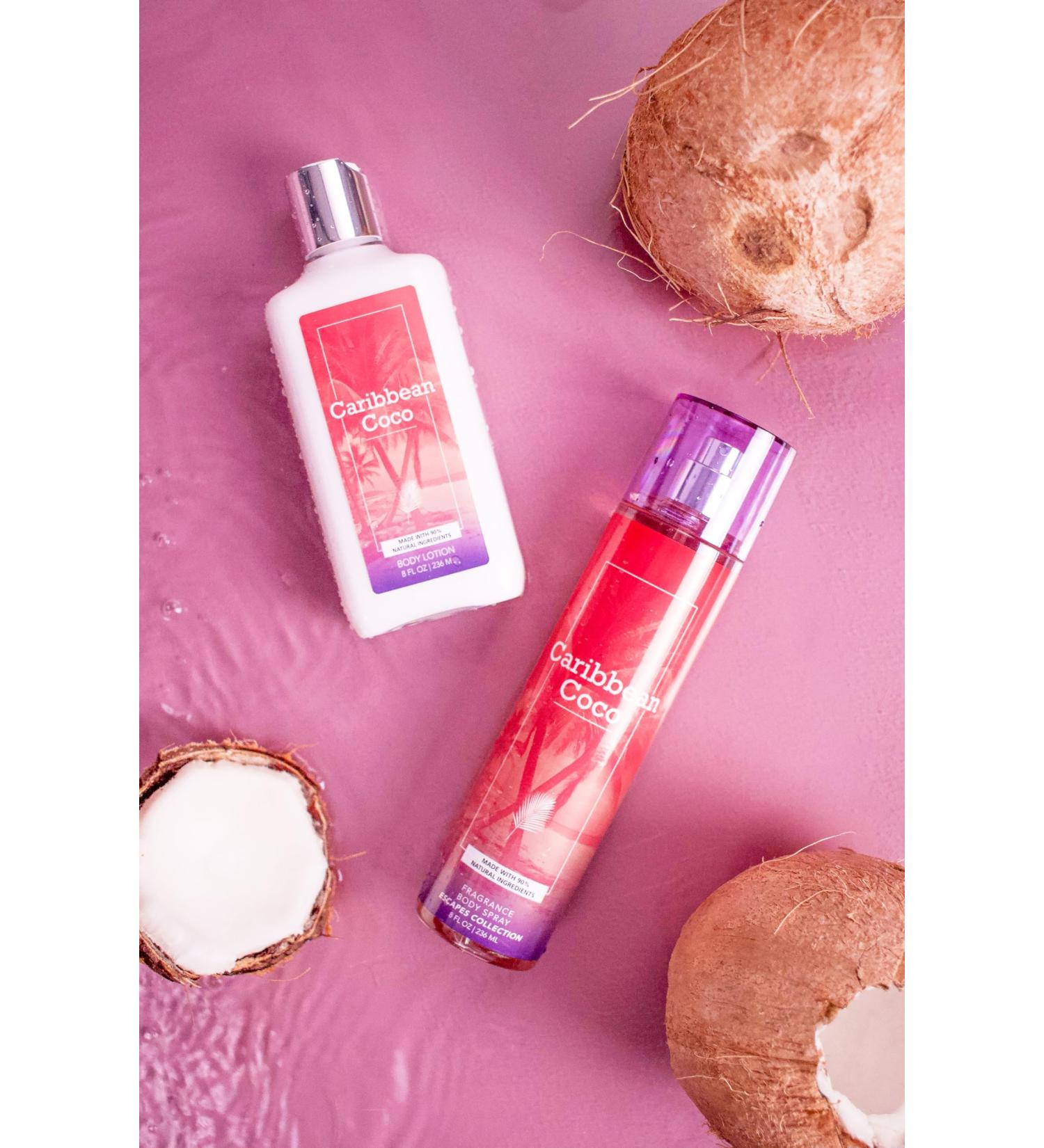 Escapes Collection Body Mist and Lotion Set (Caribbean Coco)