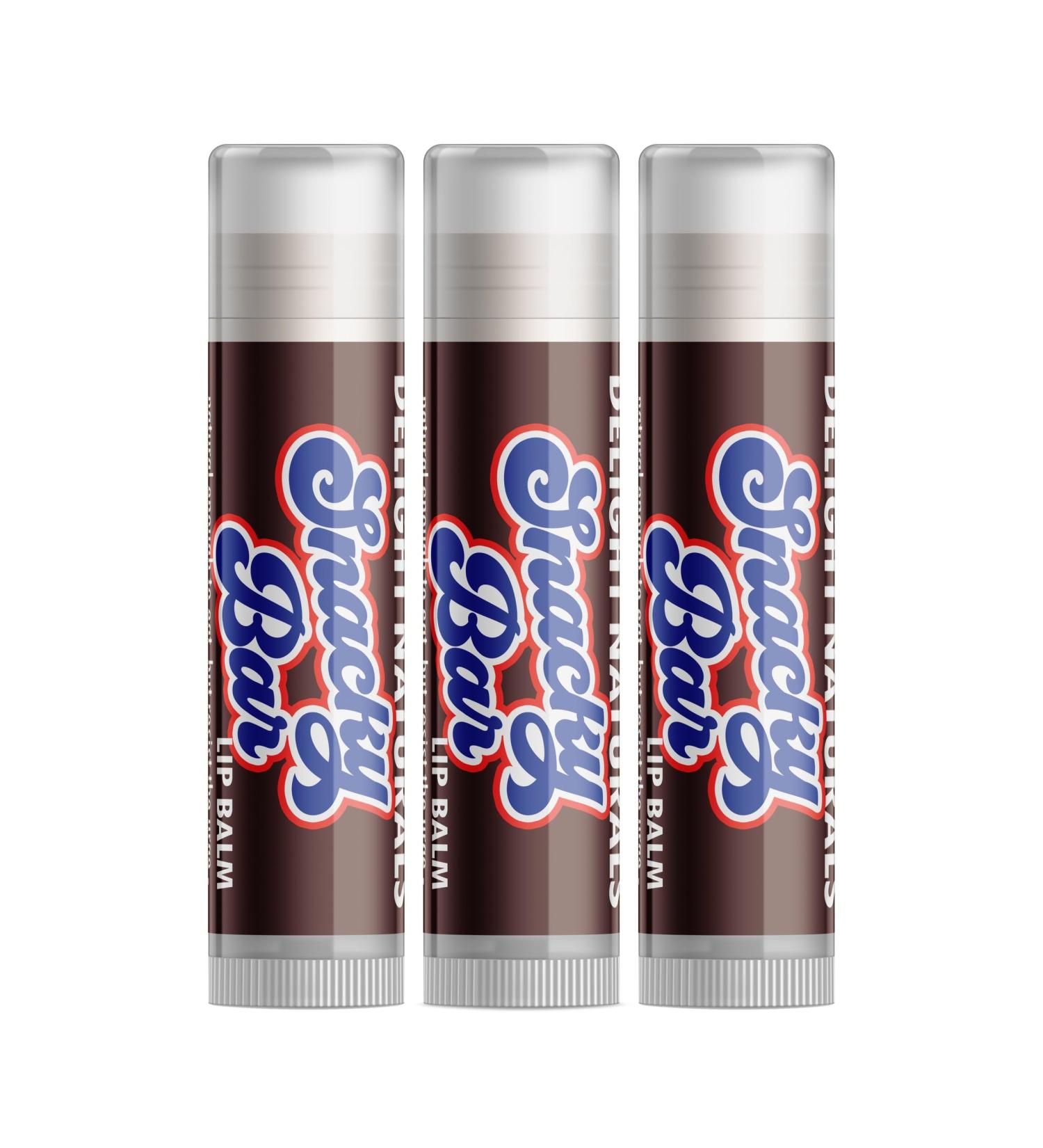 Snacky Bar Lip Balm Set of Three - Nourishing & Flavorful | Shop Internationally - Buy Online on GoSupps.com