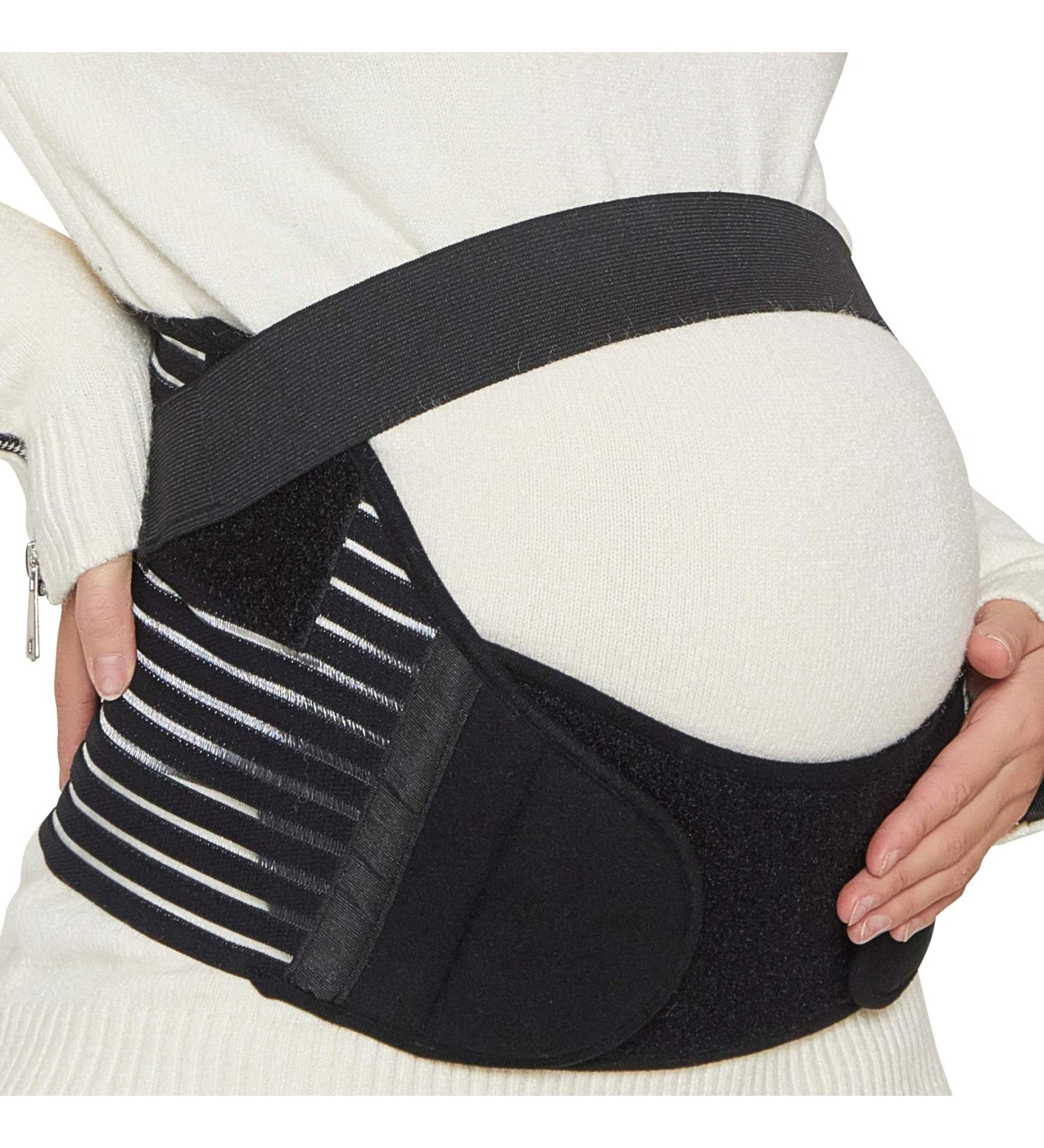 Neotech Care Pregnancy Belly Band Maternity Belt Support - S Black | Must-Have for Pregnant Women - Buy Online on GoSupps.com