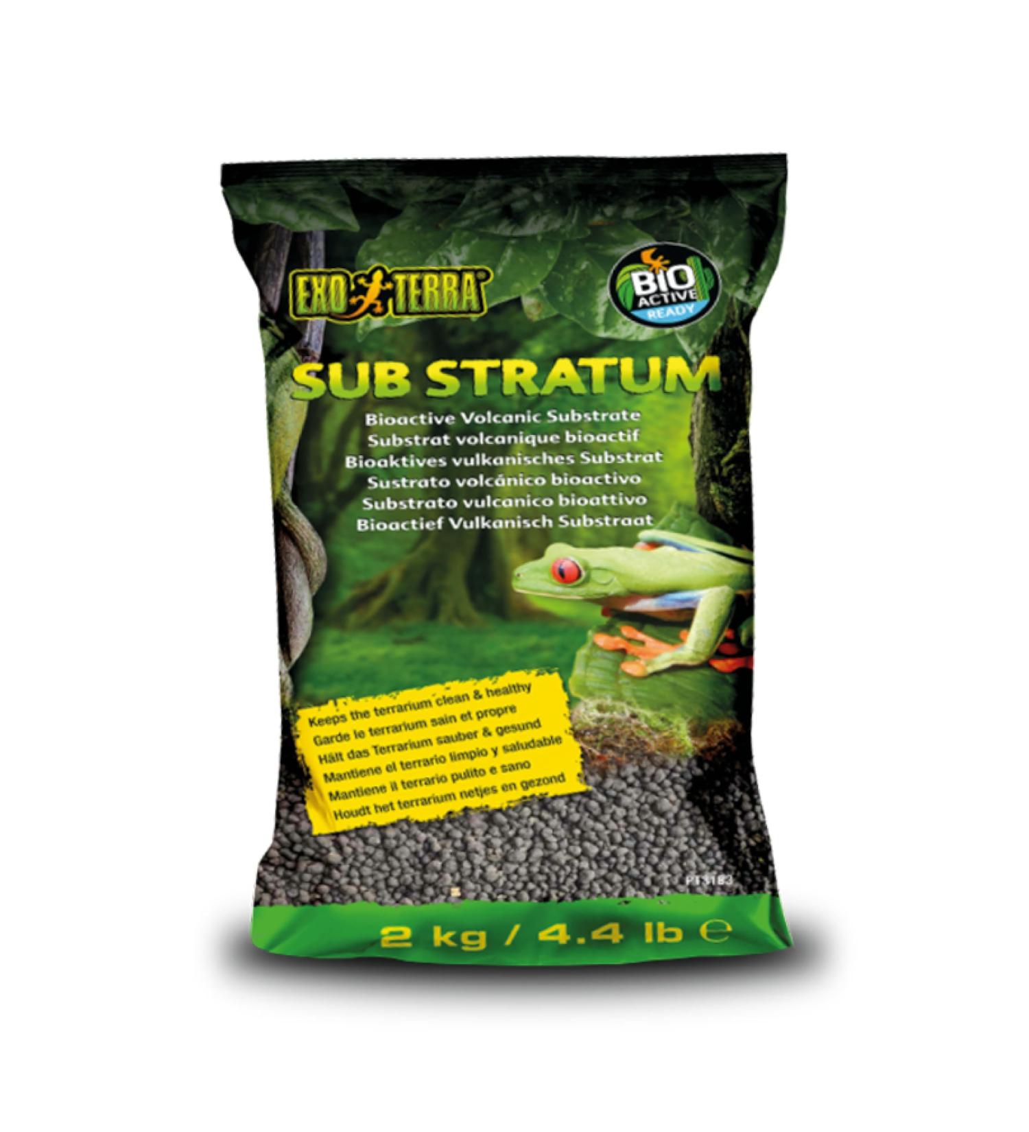 Exo Terra Bioactive Volcanic Substrate 2kg - Buy Online on GoSupps.com