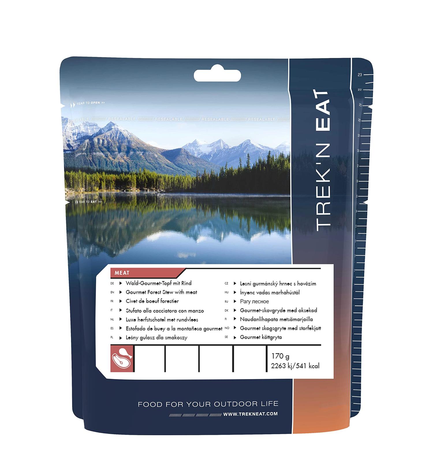 Trekn Eat Wald-Gourmet Pot with Beef - Delicious Internationally Shipped eCommerce Meals - Buy Online on GoSupps.com