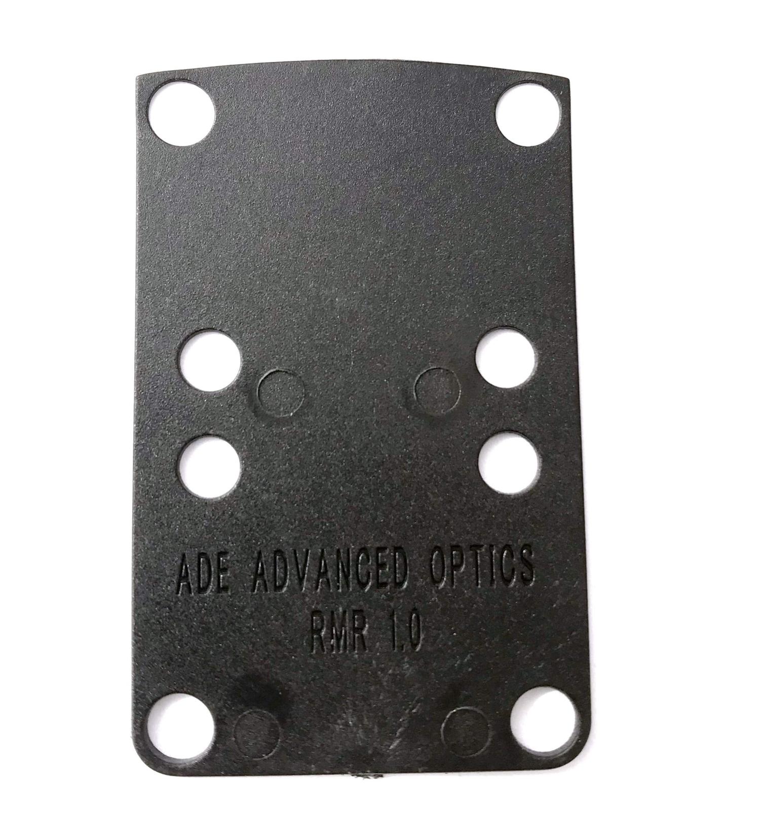 Ade Advanced Optics Optics Riser/Shim Delrin Shims 1.0 Degree for Trijicon RMR, Holosun 407C/507C/508T, NcStar VISM FlipDot Pro, NcStar VISM FlipDot Pro, Riton X3 Tactix PRD Handgun Reflex Red Dot