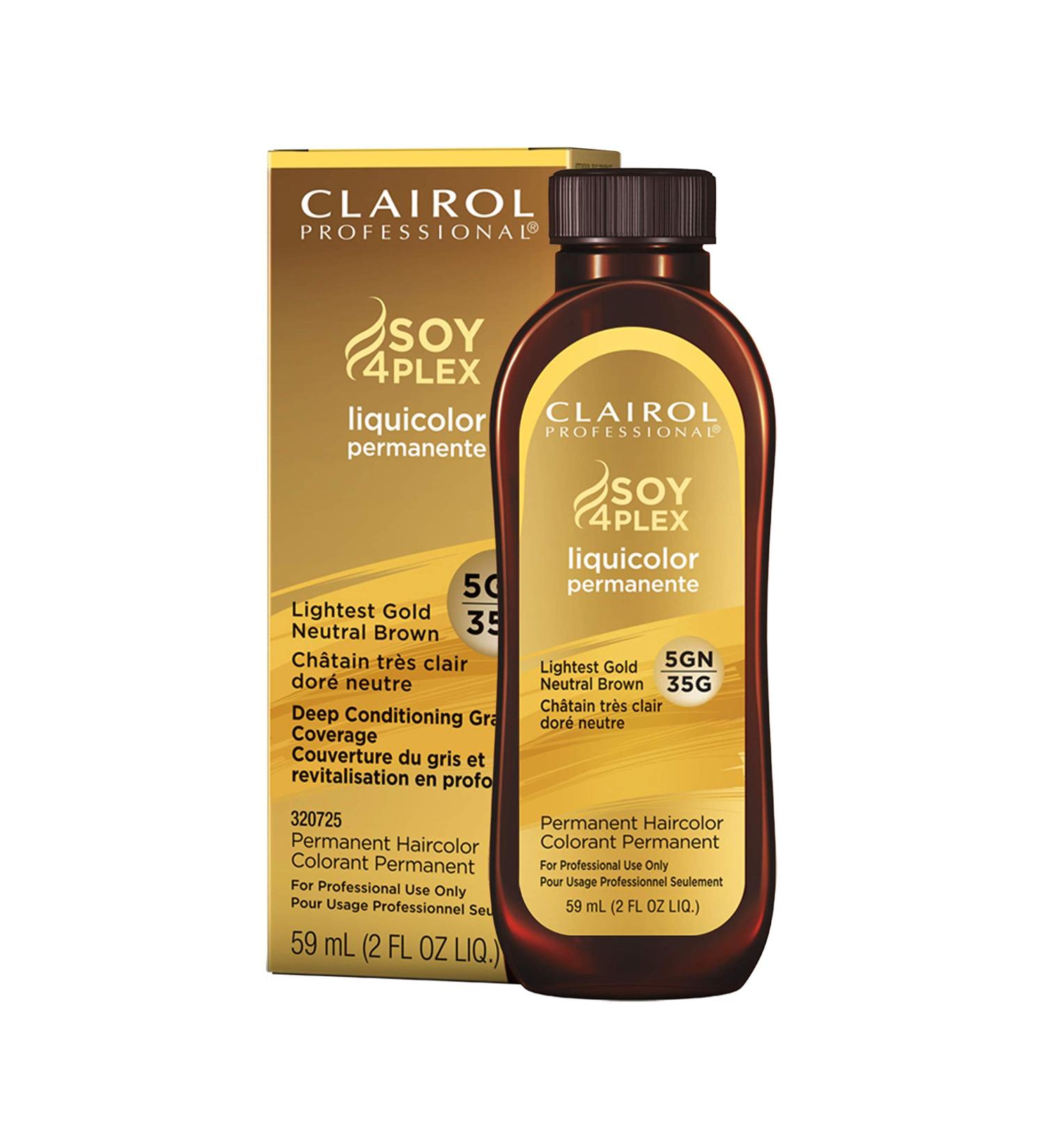 Clairol Professional 5GN Light Gold Neutral Brown Permanent Hair Color - Dark Hair - Buy Online on GoSupps.com