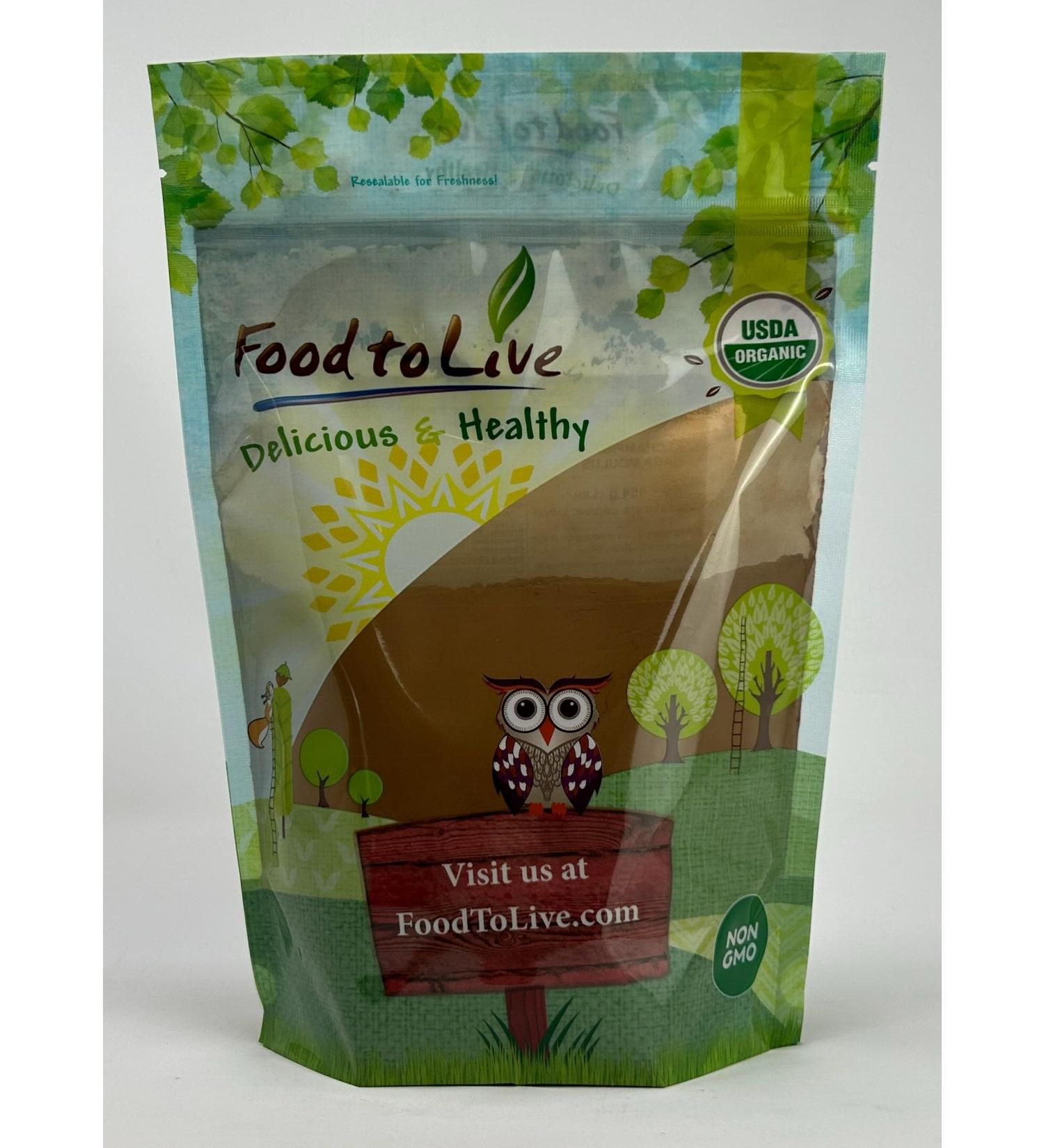 Food to Live Organic Chaga Mushroom Powder 1 Pound All Natural Vegan Superfood for Immunity and Holistic Wellness. Rich in Antioxidants and Nutrient-Packed. Non-GMO. 100% Pure. Kosher 16 Ounce (Pack of 1) - Buy Online on GoSupps.com