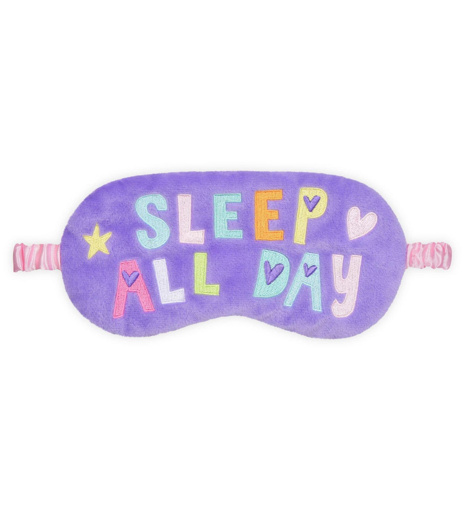 Girls Satin-Lined Silky Fleece Sleep Mask - Fun & Colorful Design for All-Day Sleep - Buy Online on GoSupps.com