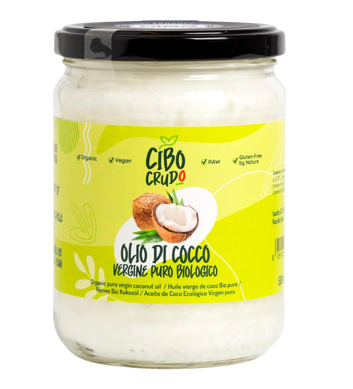 Buy Organic Cold-Pressed Coconut Oil 500ml - Virgin Oil for Hair Skin & Baking - Natural Beauty & Health - Buy Online on GoSupps.com