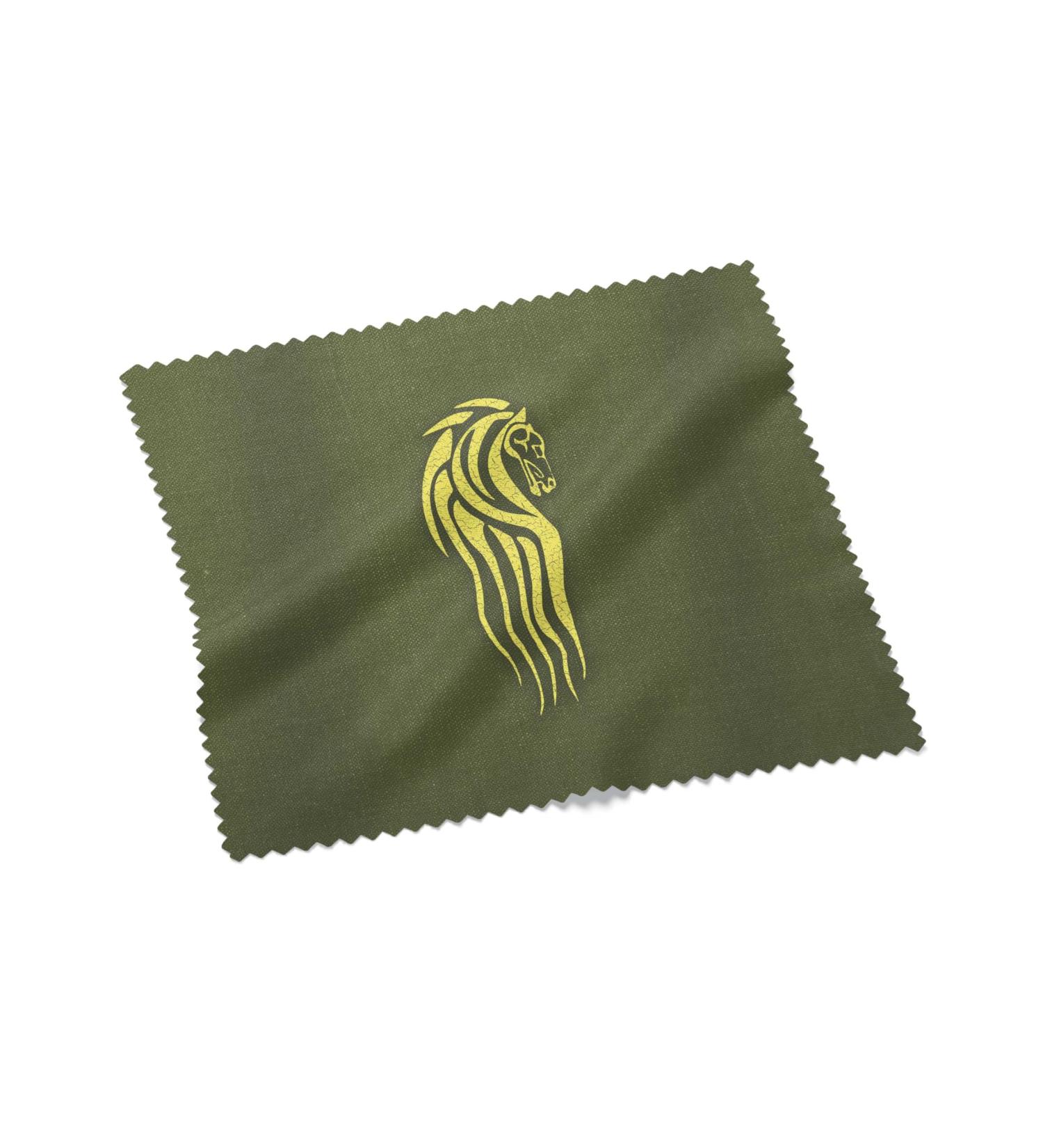 Urban Backwoods Horse Banner II Microfiber Cloth Glasses Cleaning Cloth