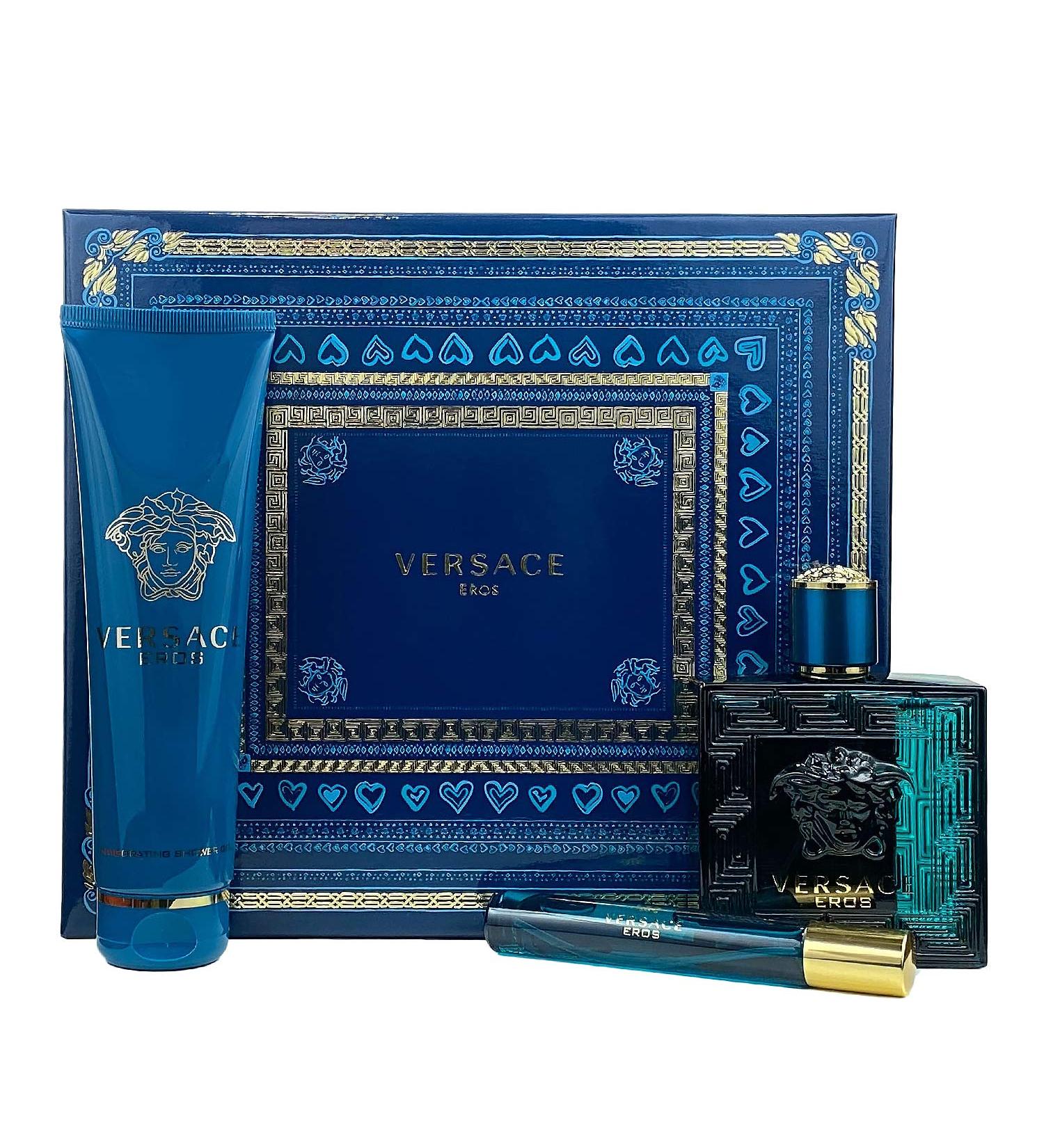 Versace Versace Eros Men 3 Pc GiftSet - Buy Online on GoSupps.com