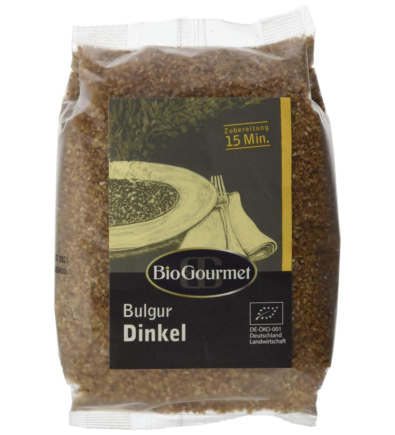 Buy BioGourmet Spelt Bulgur 500g - Organic Nutritious Whole Grain International Shipping Available - Buy Online on GoSupps.com