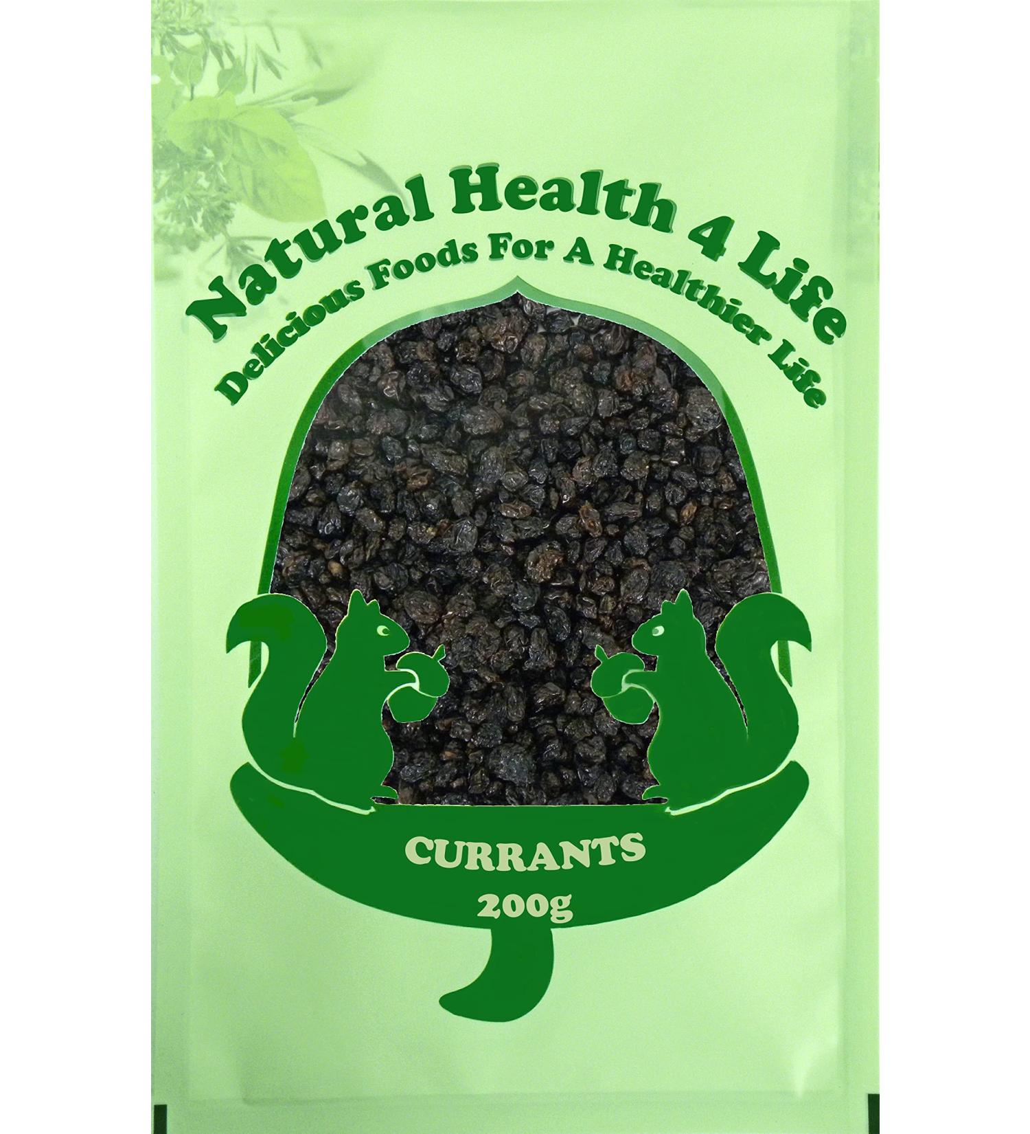Natural Health 4 Life Dried Currants - 200g - Buy Online on GoSupps.com