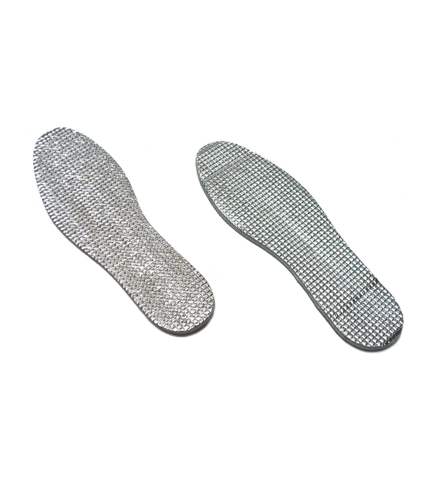 Aluminum aluminum insoles shoe inserts inserts size.36 37 38 39 40 41 43 44 45 46 Warming thermal thermo foot warmer Shoe soles cold protection