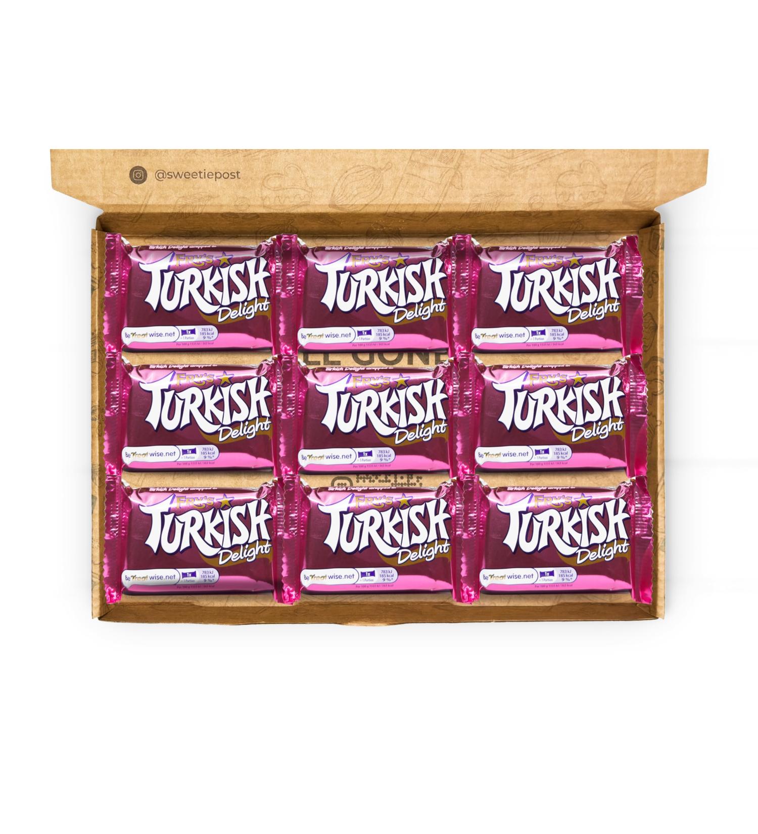 Frys Turkish Delight Gift Box | Retro Chocolate Gift Box | Turkish Delight Chocolate Letterbox Hamper - Buy Online on GoSupps.com
