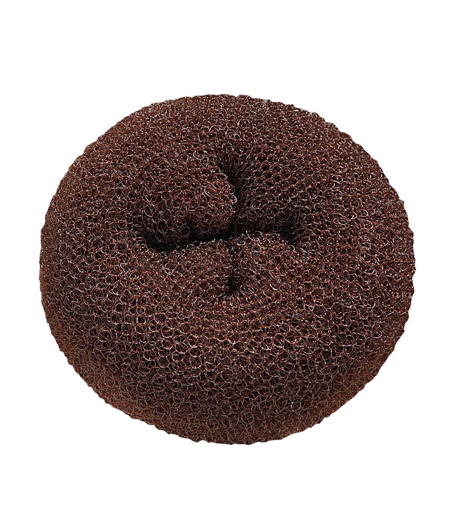 BaBylissPRO Hair Donuts 3.5 inch Diameter 3 per pack Brown