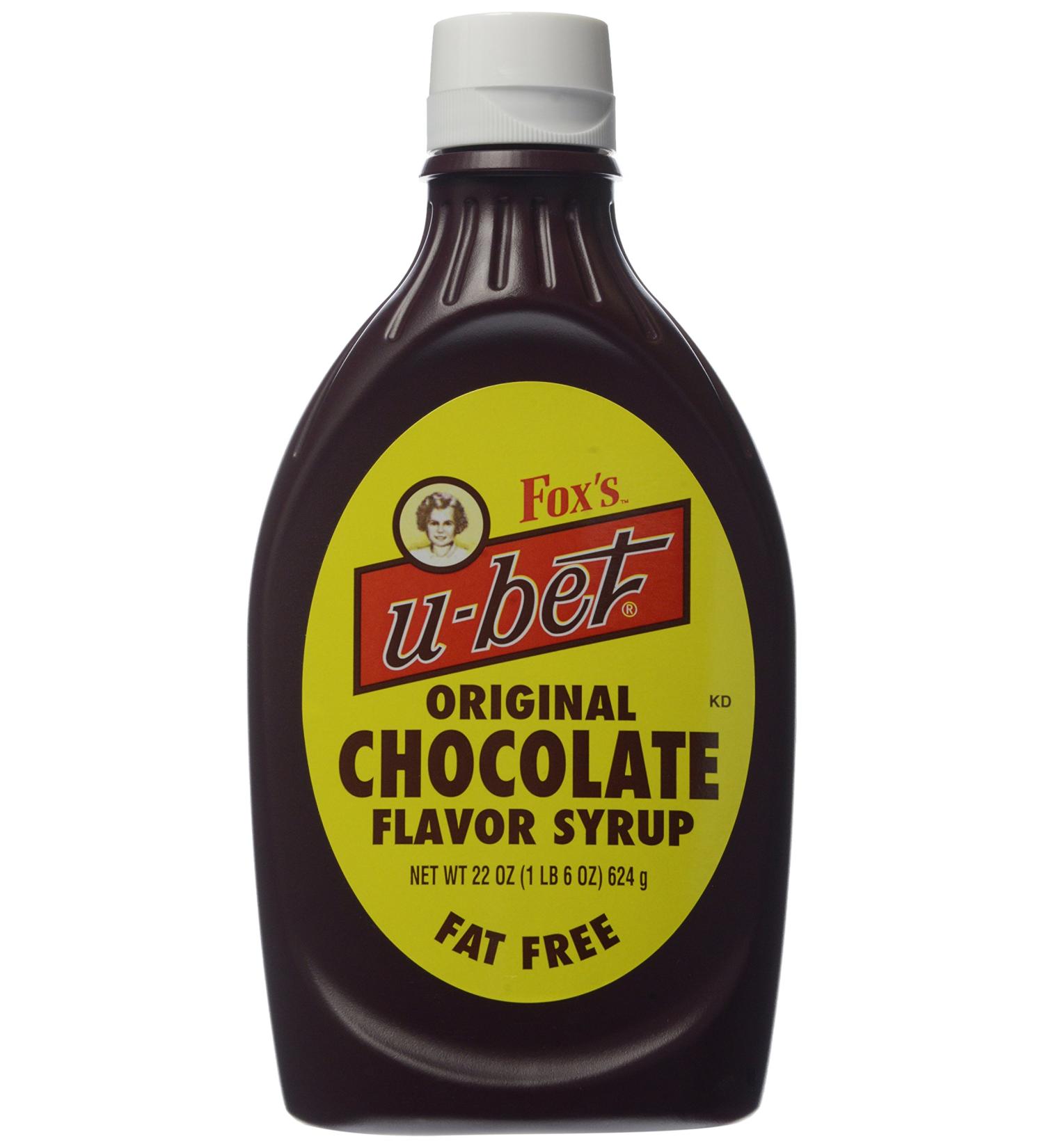 Fox's U-Bet Original Chocolate Flavor Syrup 22 oz - Delicious 1.3 lb Bottle - Buy Online on GoSupps.com