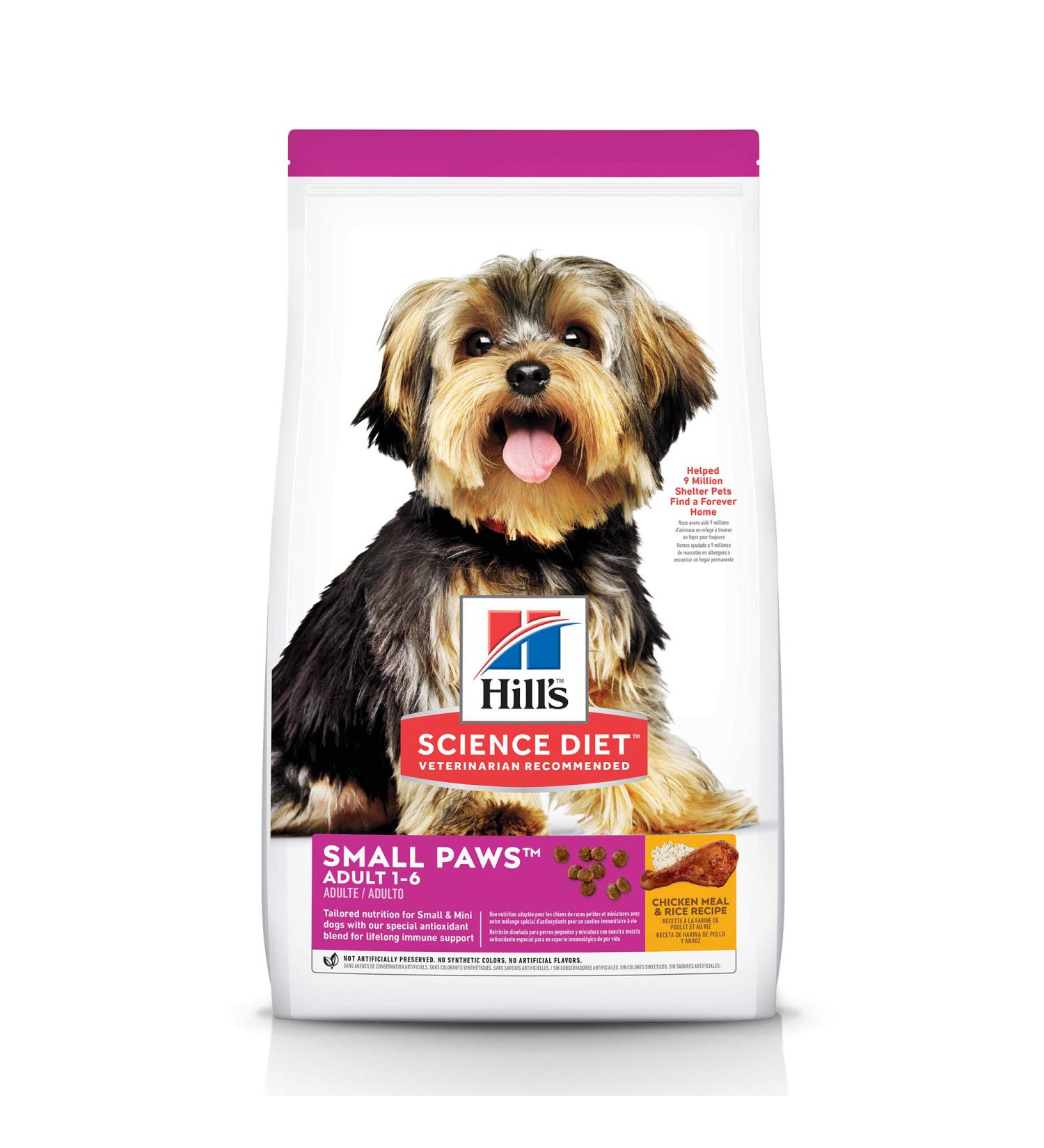 Hill's Science Diet Small Breed Dry Dog Food | Adult Small Paws for Healthy Nutrition - Buy Online on GoSupps.com