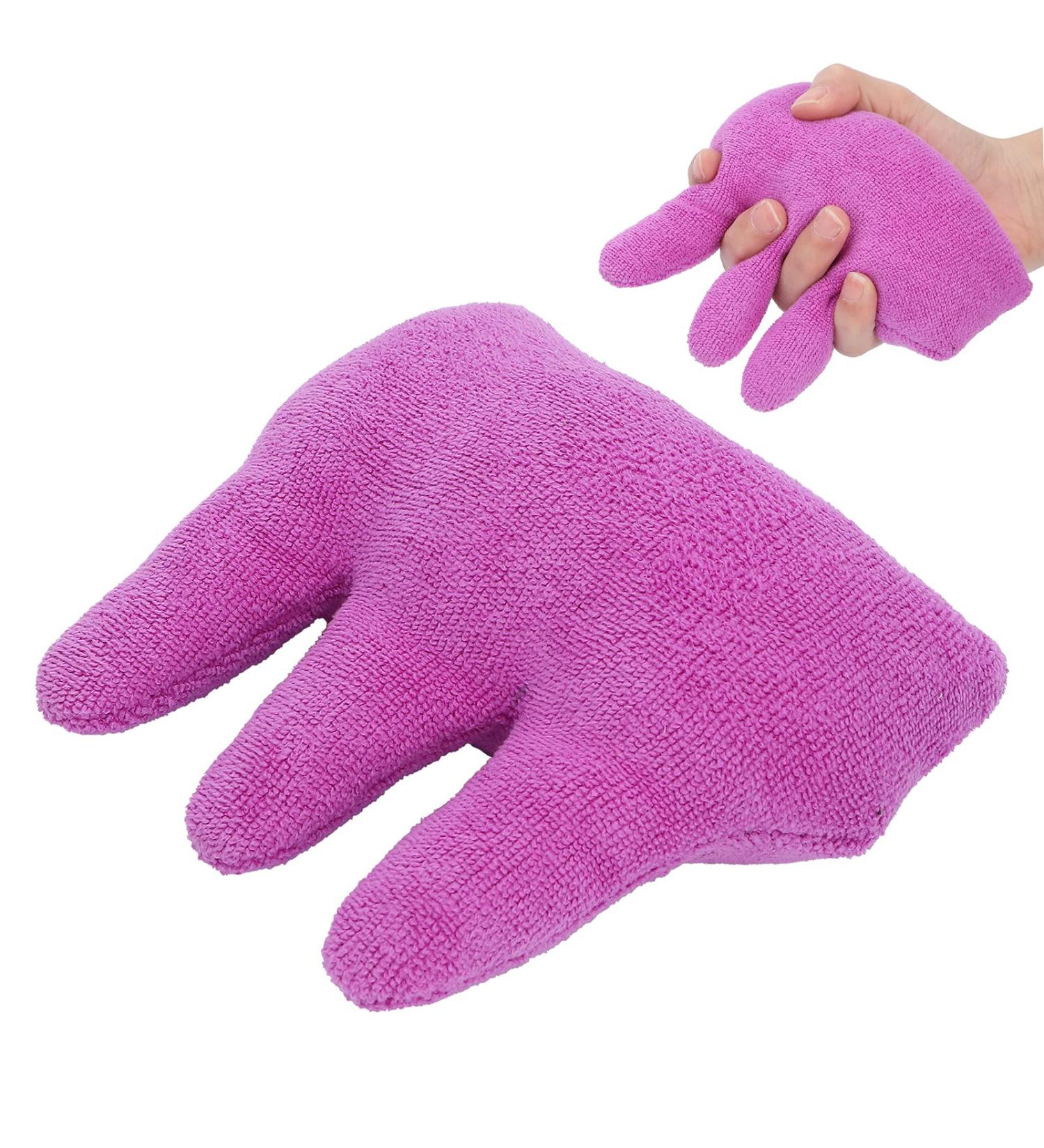 GOTOTOP Finger Contracture Cushion | Elastic Finger Separator & Split Pad for Hand Therapy | Two Finger Gripping Pad for Exercise - Buy Online on GoSupps.com