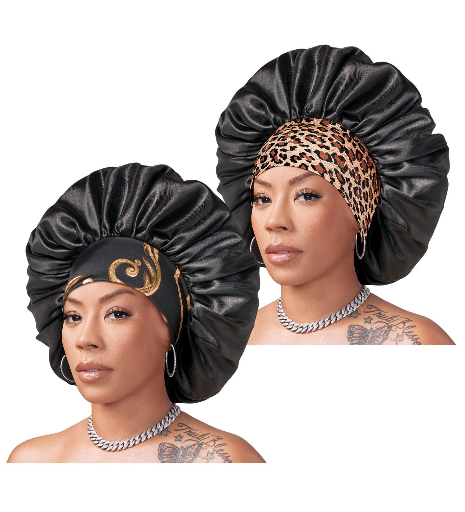 Red by Kiss X Keyshia Cole Silky Frizz Free Bonnet - X-Large Black - Buy Online on GoSupps.com