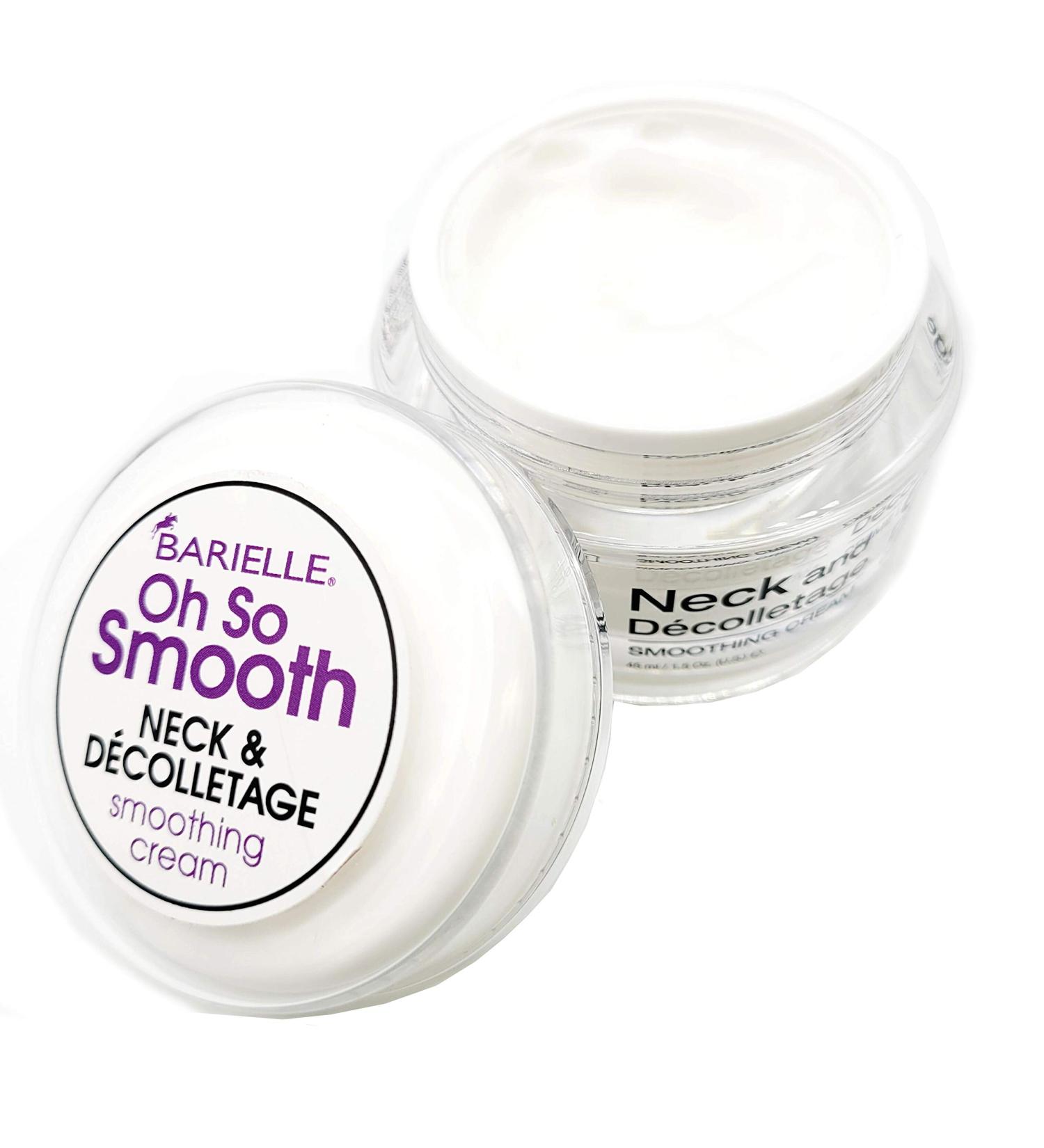 BARIELLE Oh So Smooth Neck and Decolletage Smoothing Cream - Smooth Skin Anti-Aging Cream (1.5 oz) - Shop Internationally - Buy Online on GoSupps.com