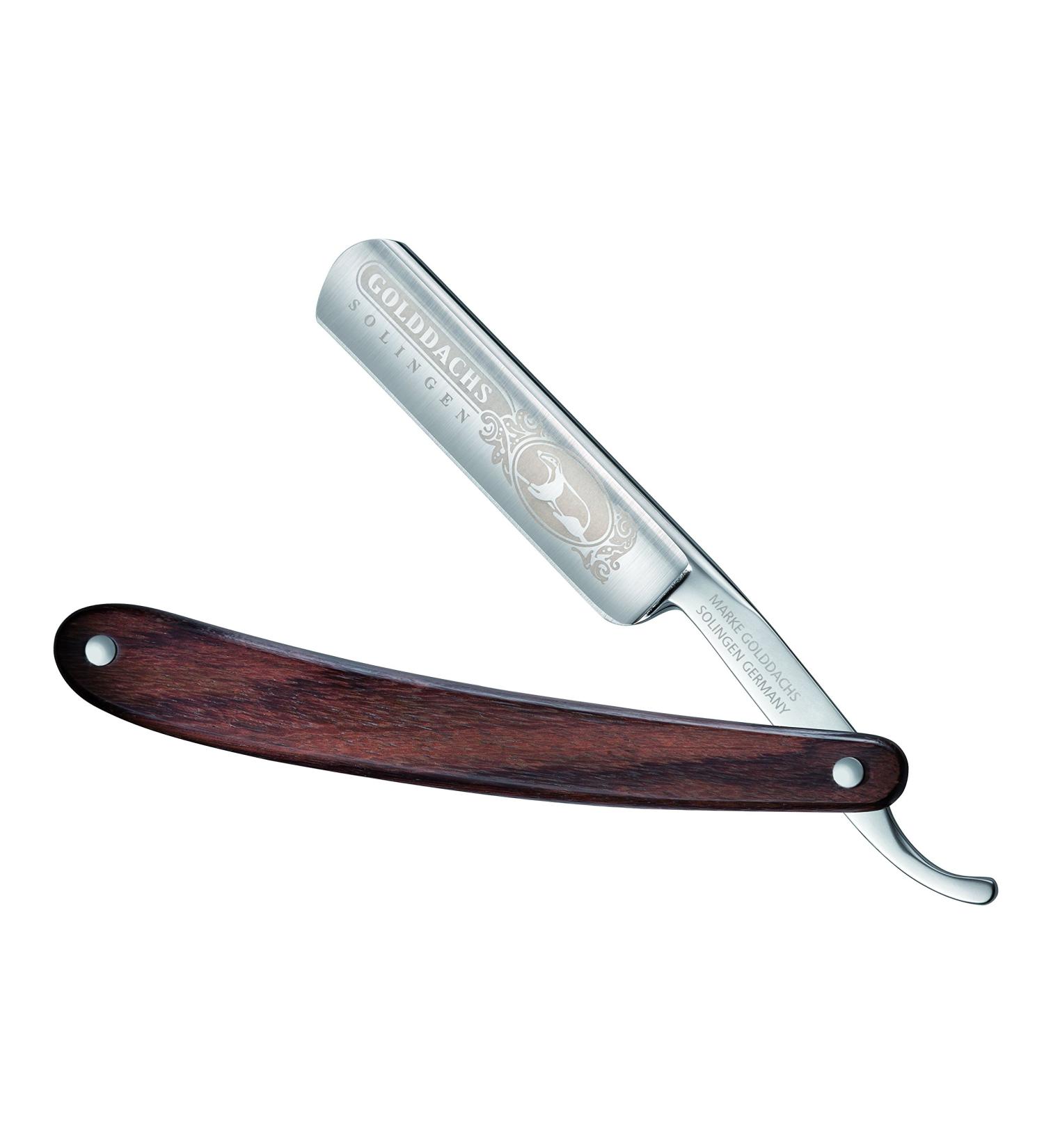 Golddachs razor with Golddachs logo Indian Rosewood" 1 piece