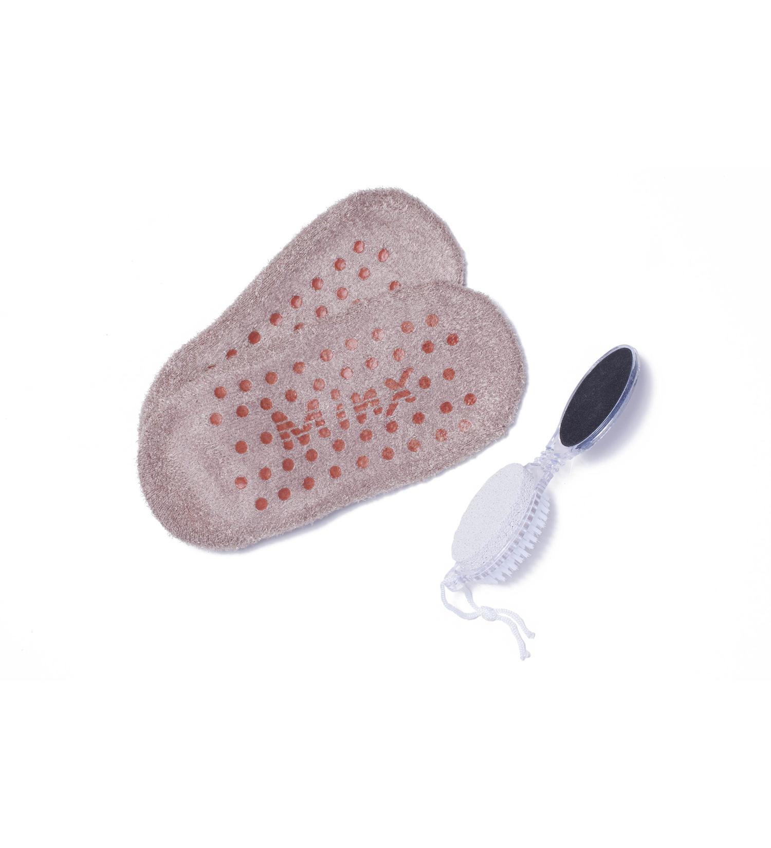 Kissables Spa Collection Moisturising Gel Socks with Vitamin Infused Tan OSFM