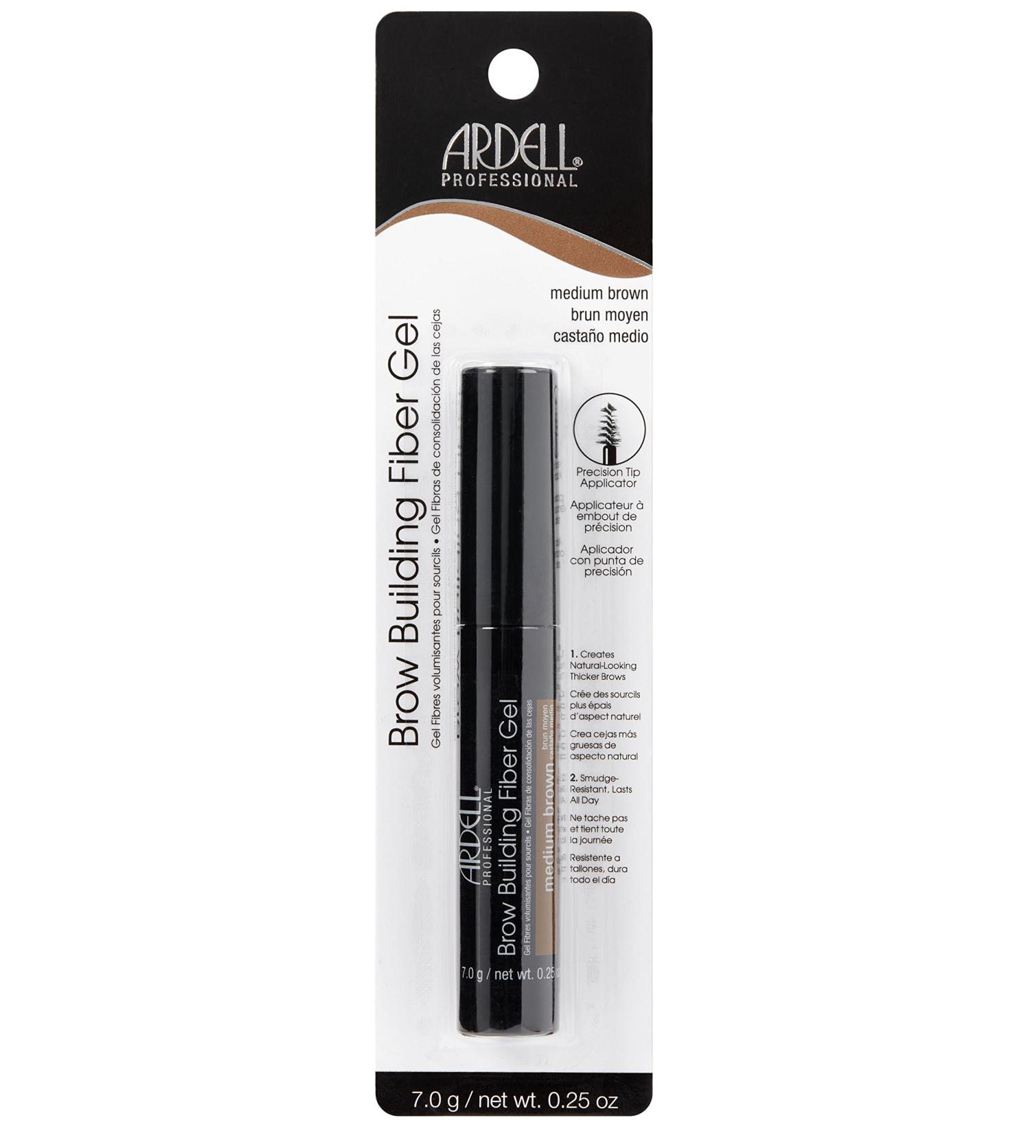 Ardell Brow Building Fiber Gel - Medium Brown | Define & Enhance Brows - Buy Online on GoSupps.com