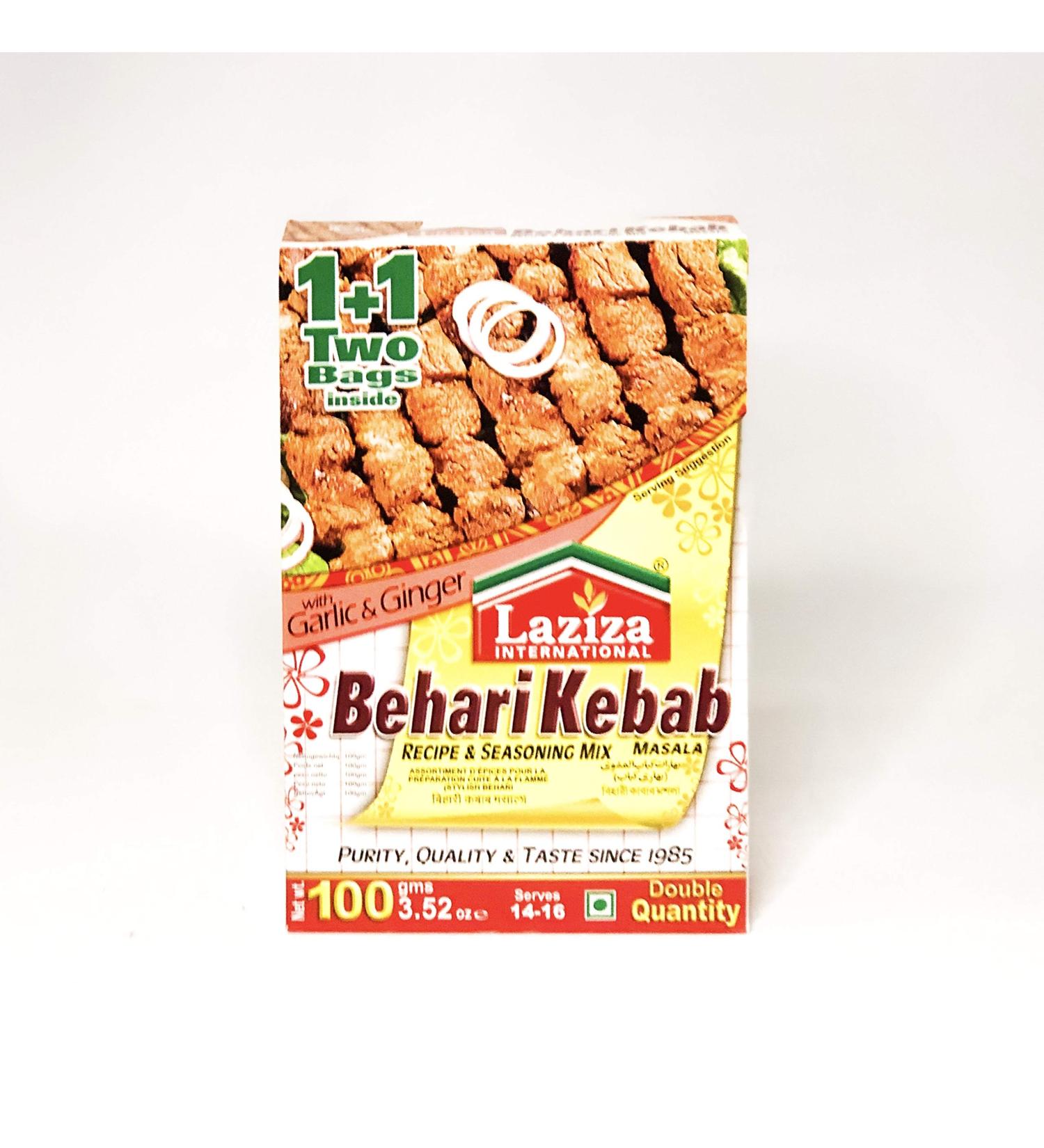 Laziza Behari Kebab Spice Mix | Behari Kebab Masala | Easy Cook | 100g