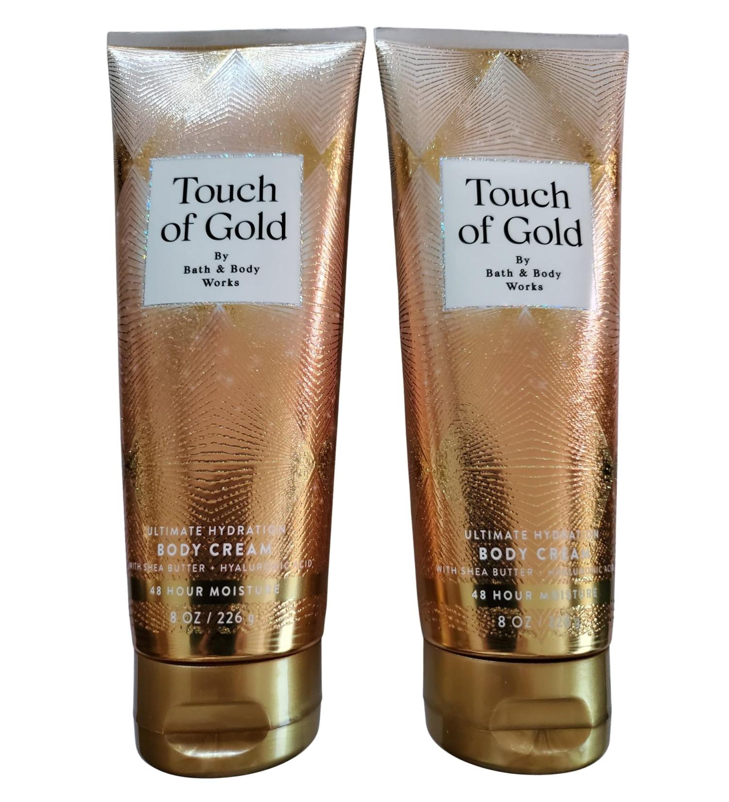 Bath & Body Works Touch of Gold Ultimate Hydration Body Cream 8 Ounces Pack of 2 - Buy Online on GoSupps.com