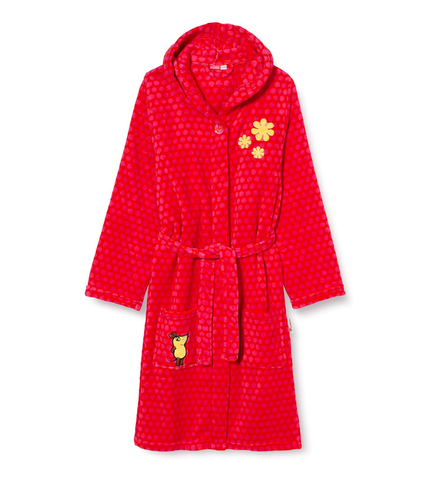 Playshoes Unisex Children's Fleece Bathrobe Dressing Gown 86-92 Pink - Cozy & Stylish Kids' Robe for All Seasons - Buy Online on GoSupps.com
