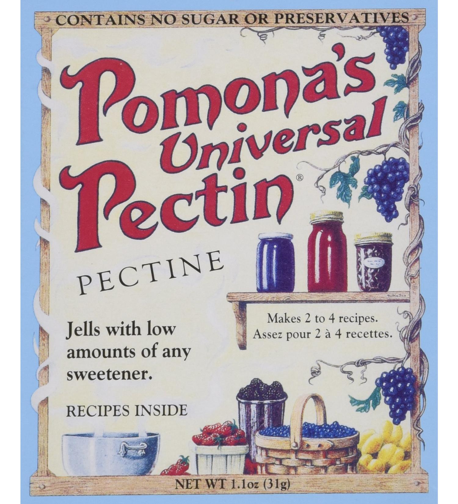 Pomonas Universal Pectin 1.1 oz Container (Pack of 2) - Premium Quality Pectin for Jam & Jelly Making - Buy Online on GoSupps.com