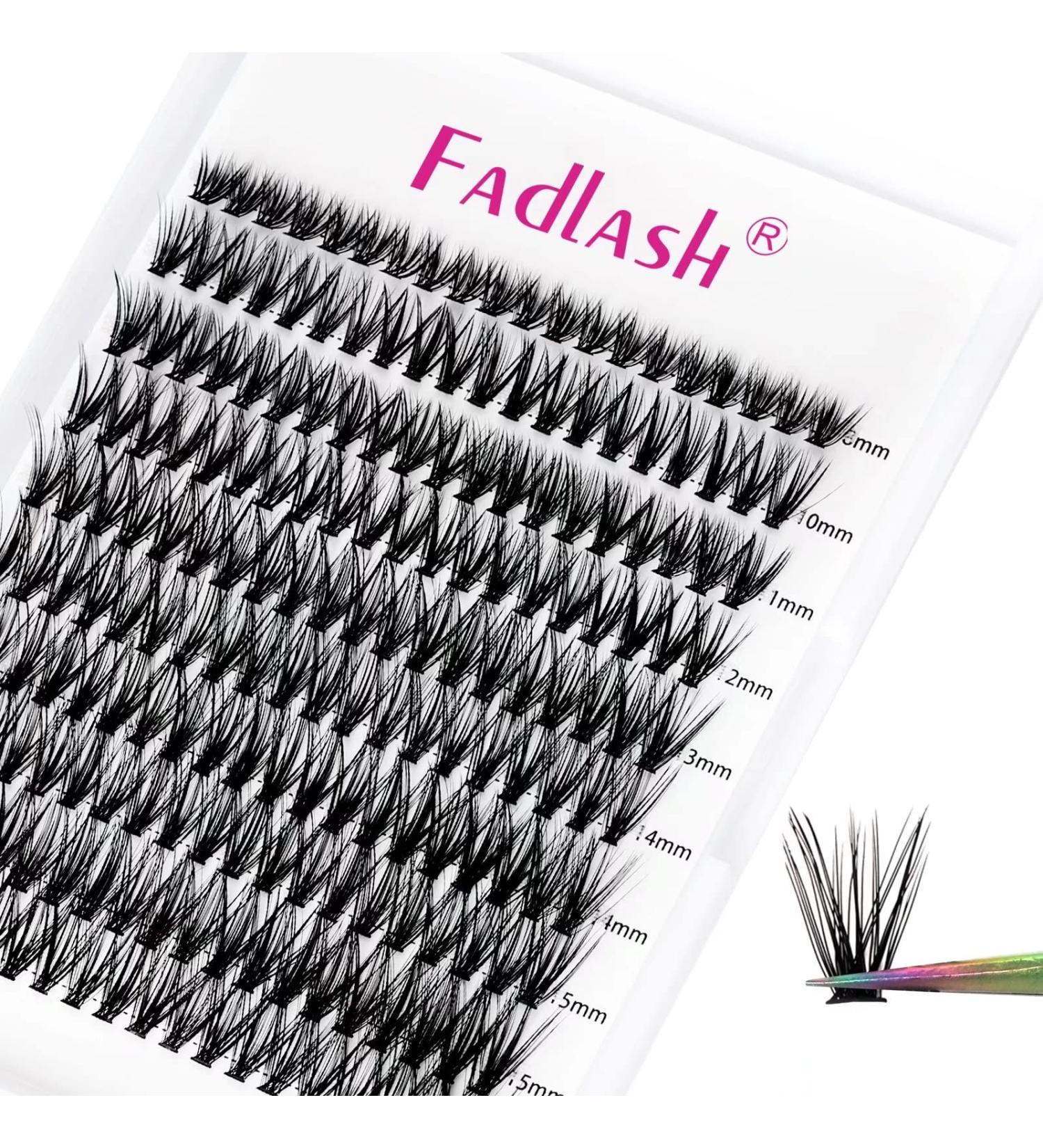Individual Cluster Lashes Extensions 40C 0.07 D Curl Mixed Trays 200Pcs - DIY Eyelash Extensions at Home - Buy Online on GoSupps.com