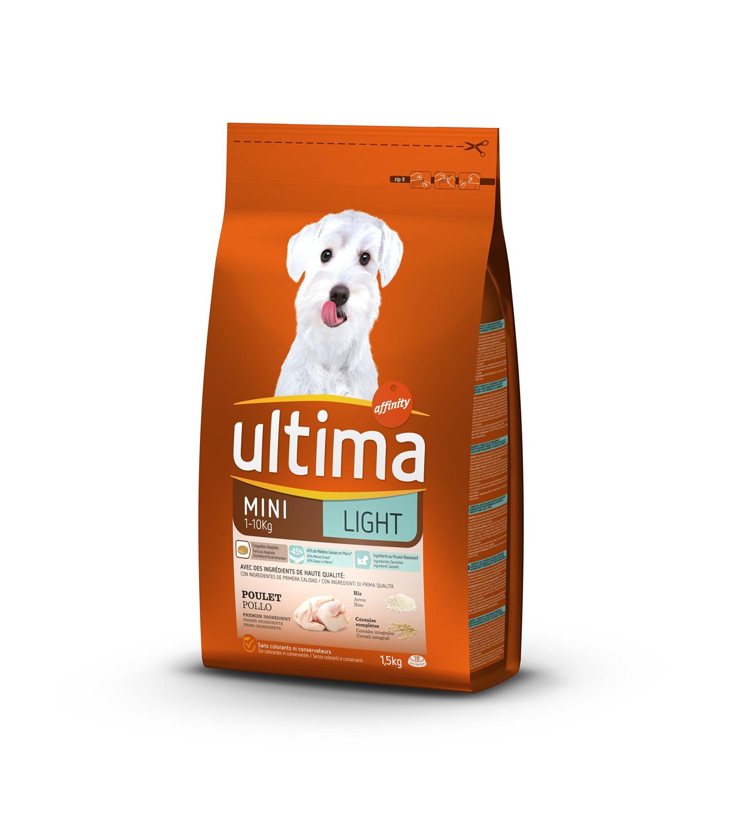 Ultima Adult Dog Food Special Mini Light 1.5 kg