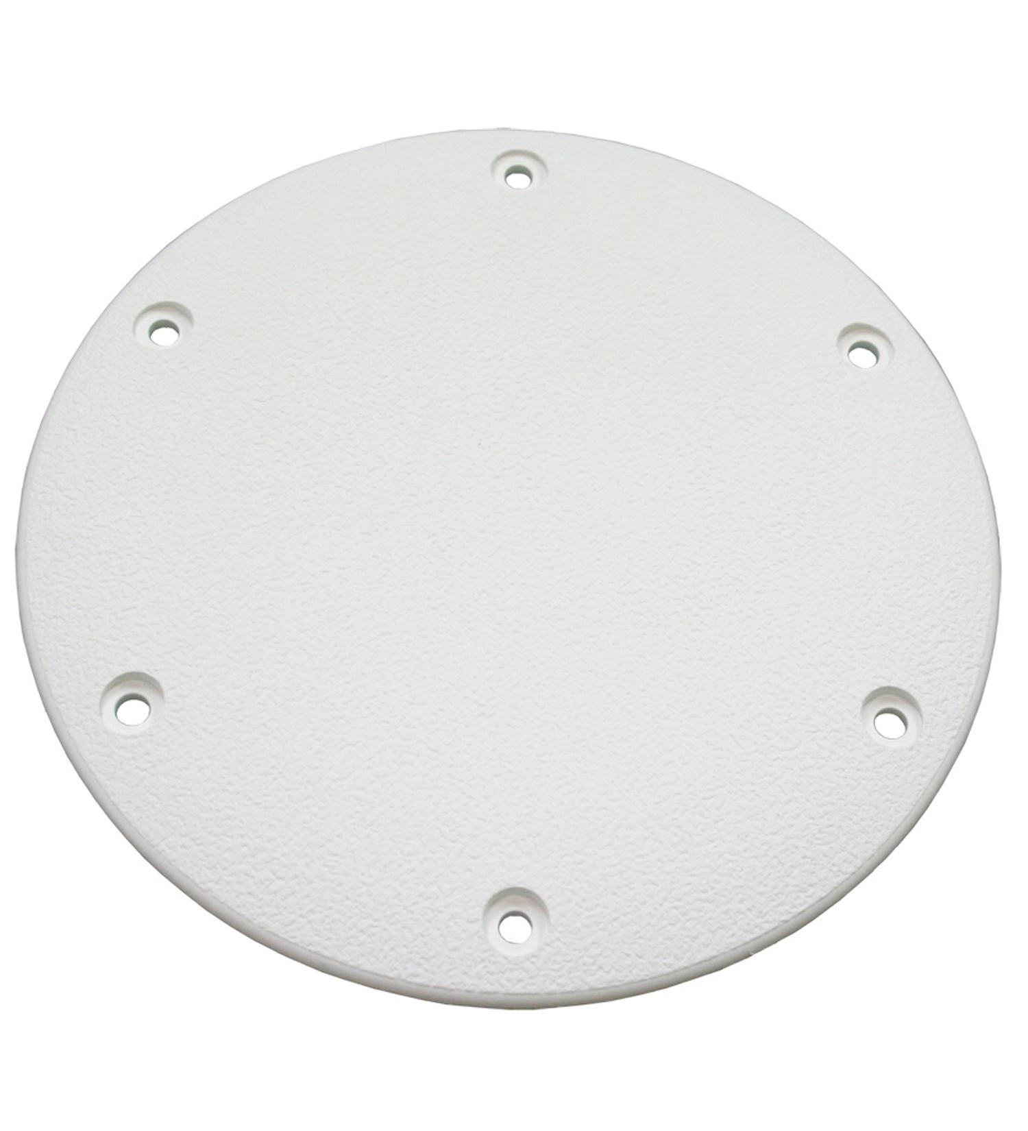 T-H Marine DSSDP-1-2-DP Designer Series Screw Down Deck Plates, 6" - White