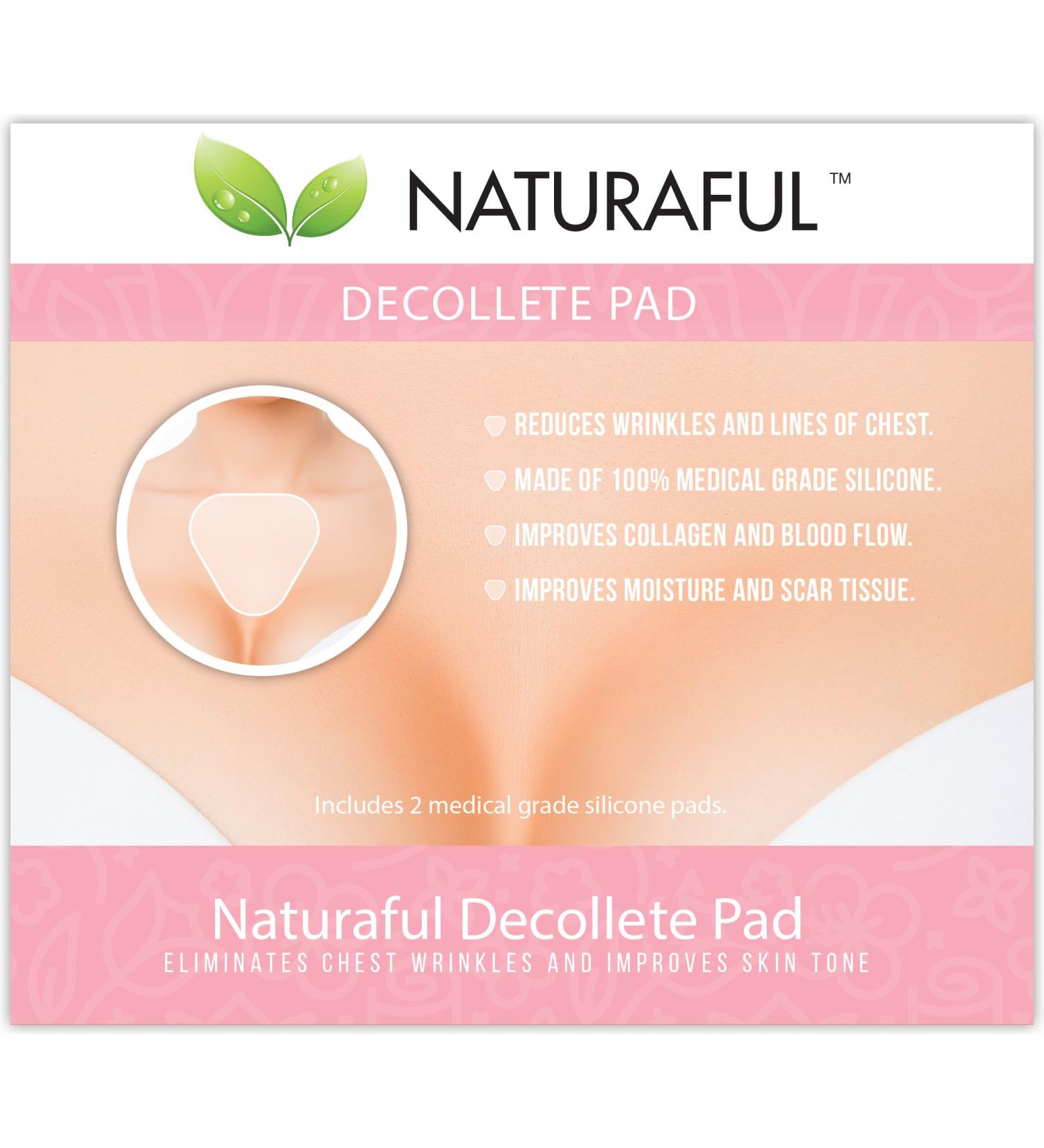 NEW Anti-Wrinkle Chest Pads - Reduce Chest Wrinkles | 2 Pads for Youthful Skin - Buy Online on GoSupps.com