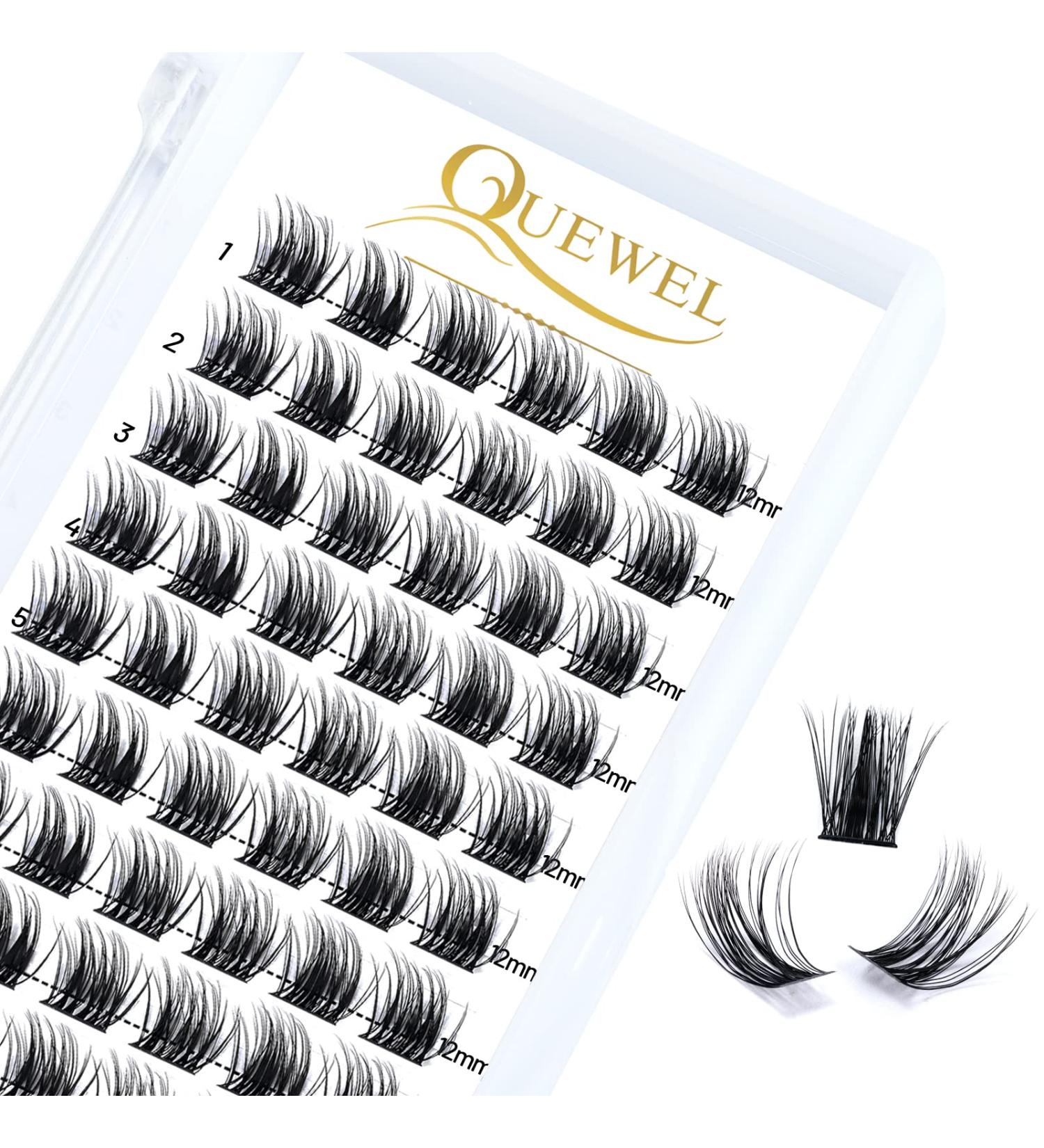 Individual Eyelashes 12mm - Curl 03-C for DIY Eye Makeup & Extensions | International Shipping - Buy Online on GoSupps.com