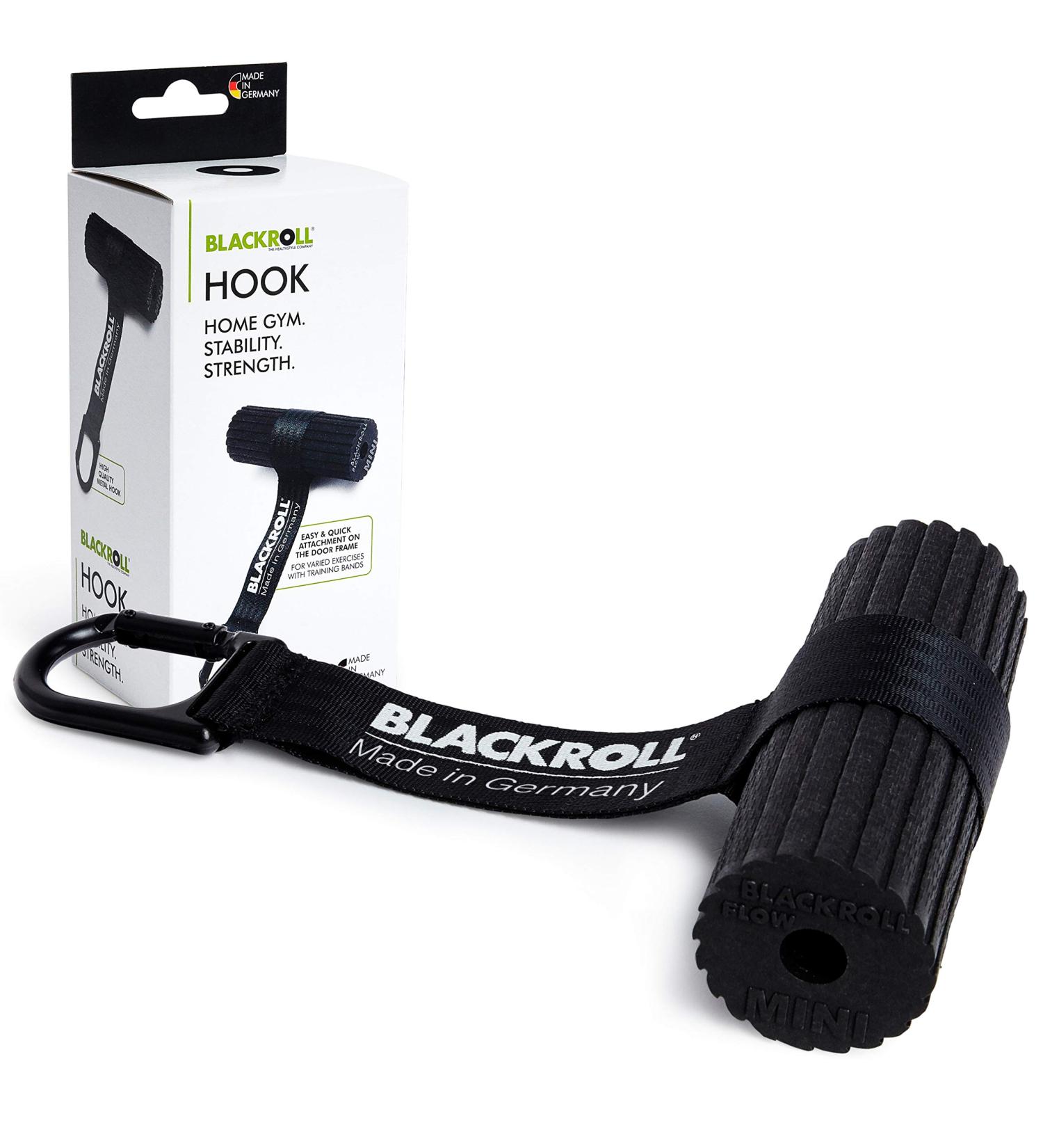 Buy Blackroll Super Band - 104 cm Gymnastics Resistance Tape for Muscle Strengthening | Washable Skin-Friendly Made in Germany with Door Anchor & Mini Flow - Buy Online on GoSupps.com