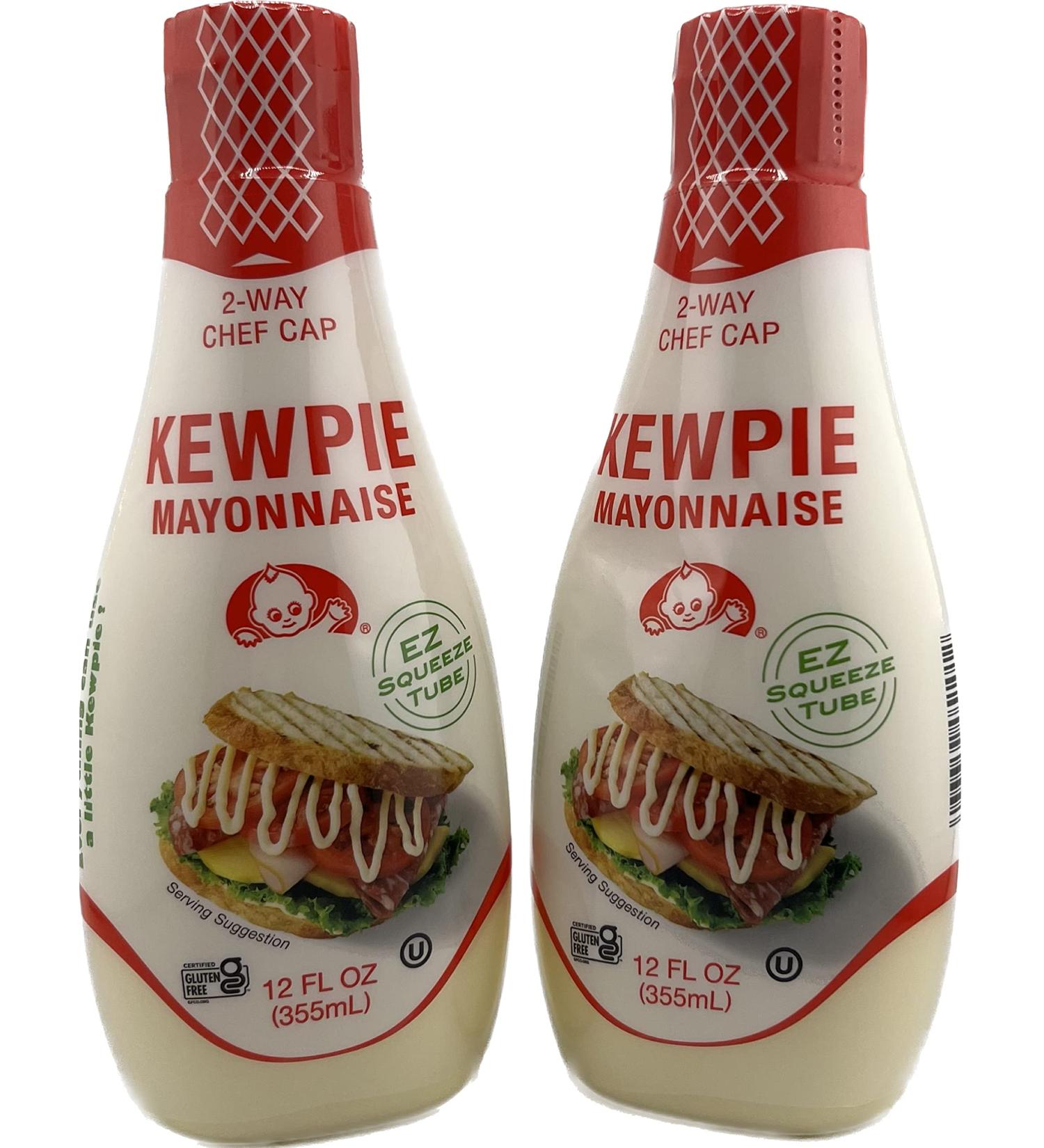 Kewpie Mayonnaise 2 Pack of 12oz Bottles of Kewpie Mayo Japanese Mayo by Inspired Candy.